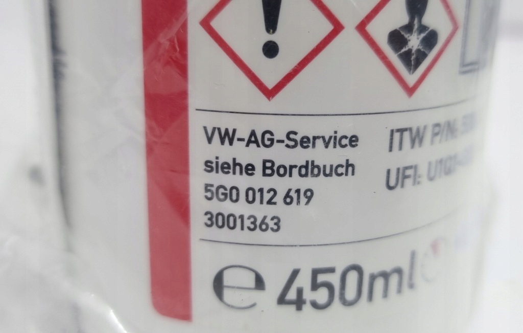 VW Audi Skoda Sealant Fluid 5G0012619