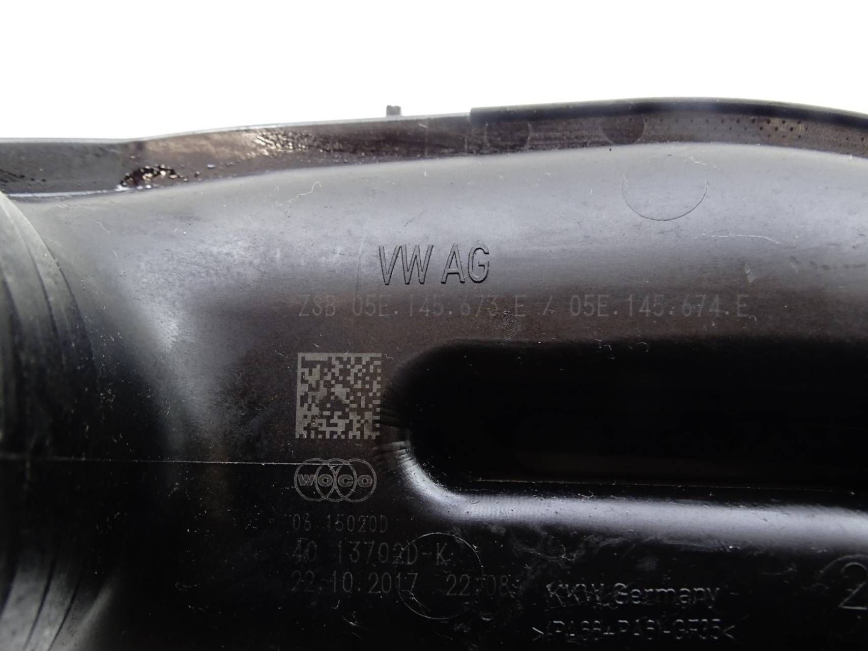 Tuyau d'intercooler Audi A3 S3 8V WAH42802 image 7