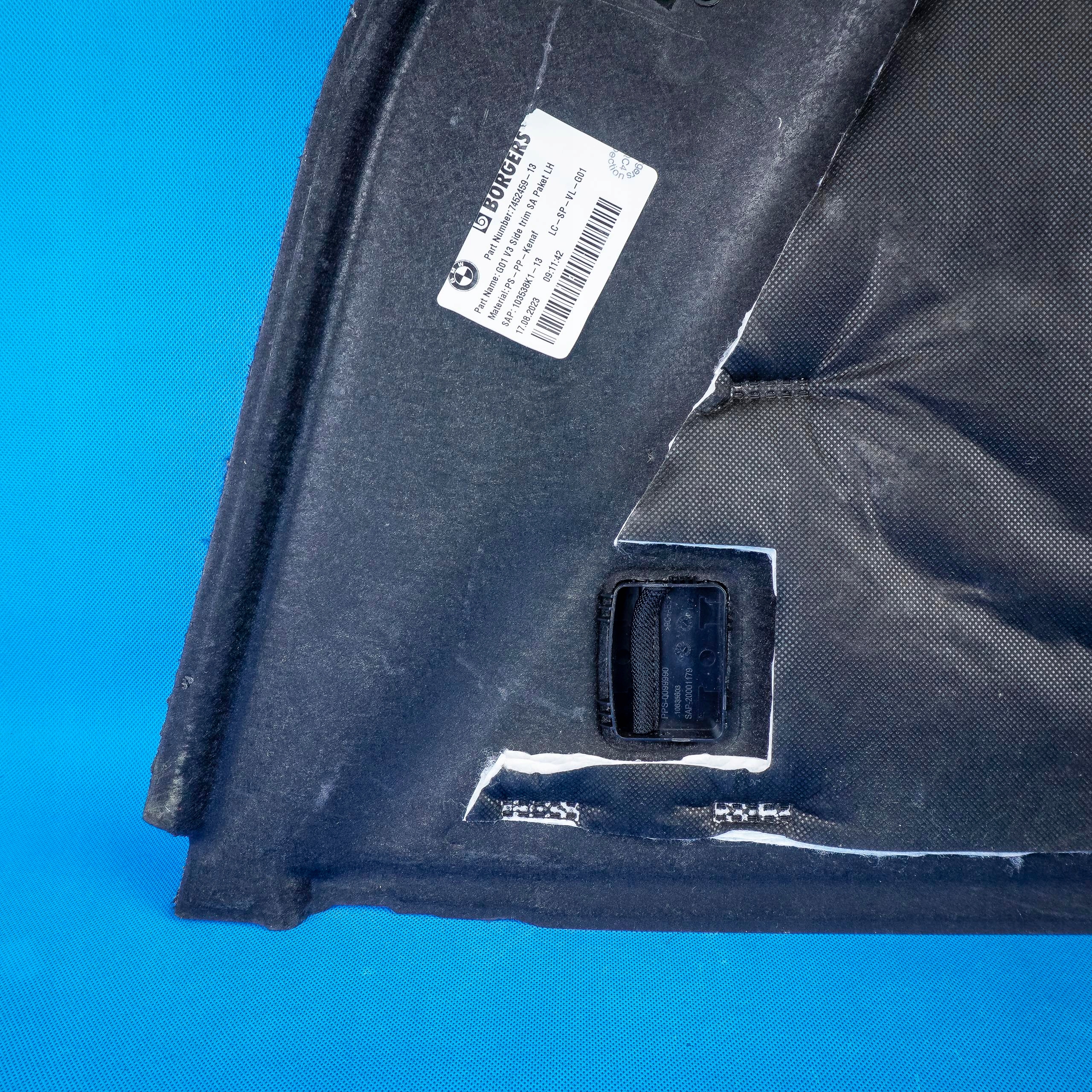 Tapete Lateral Porta-Malas BMW X3 G01 Esquerdo image 8
