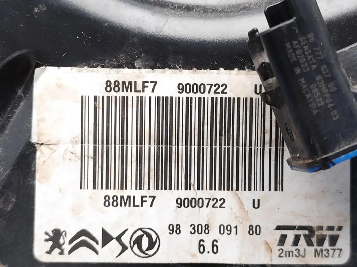 Vauxhall Mokka Booster freinage 9830809180 image 7
