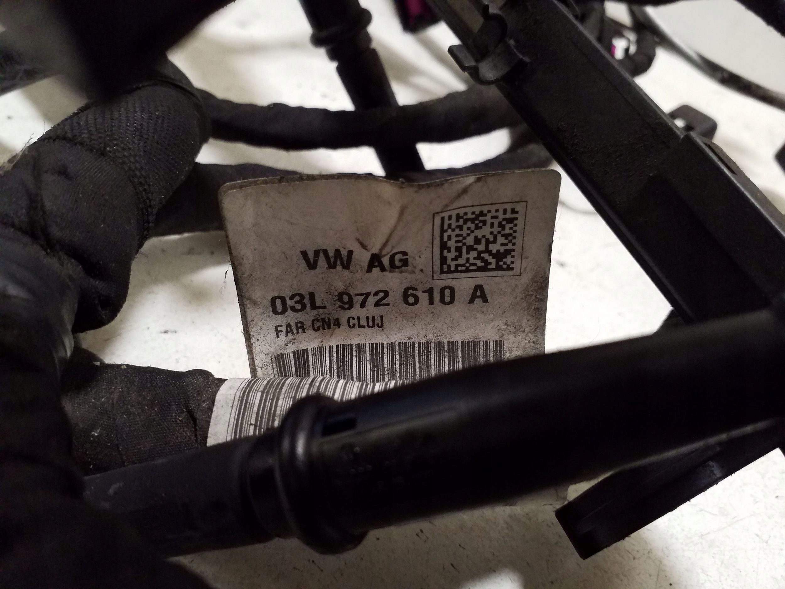 Volkswagen Sharan Engine Wiring Harness 03L972610A