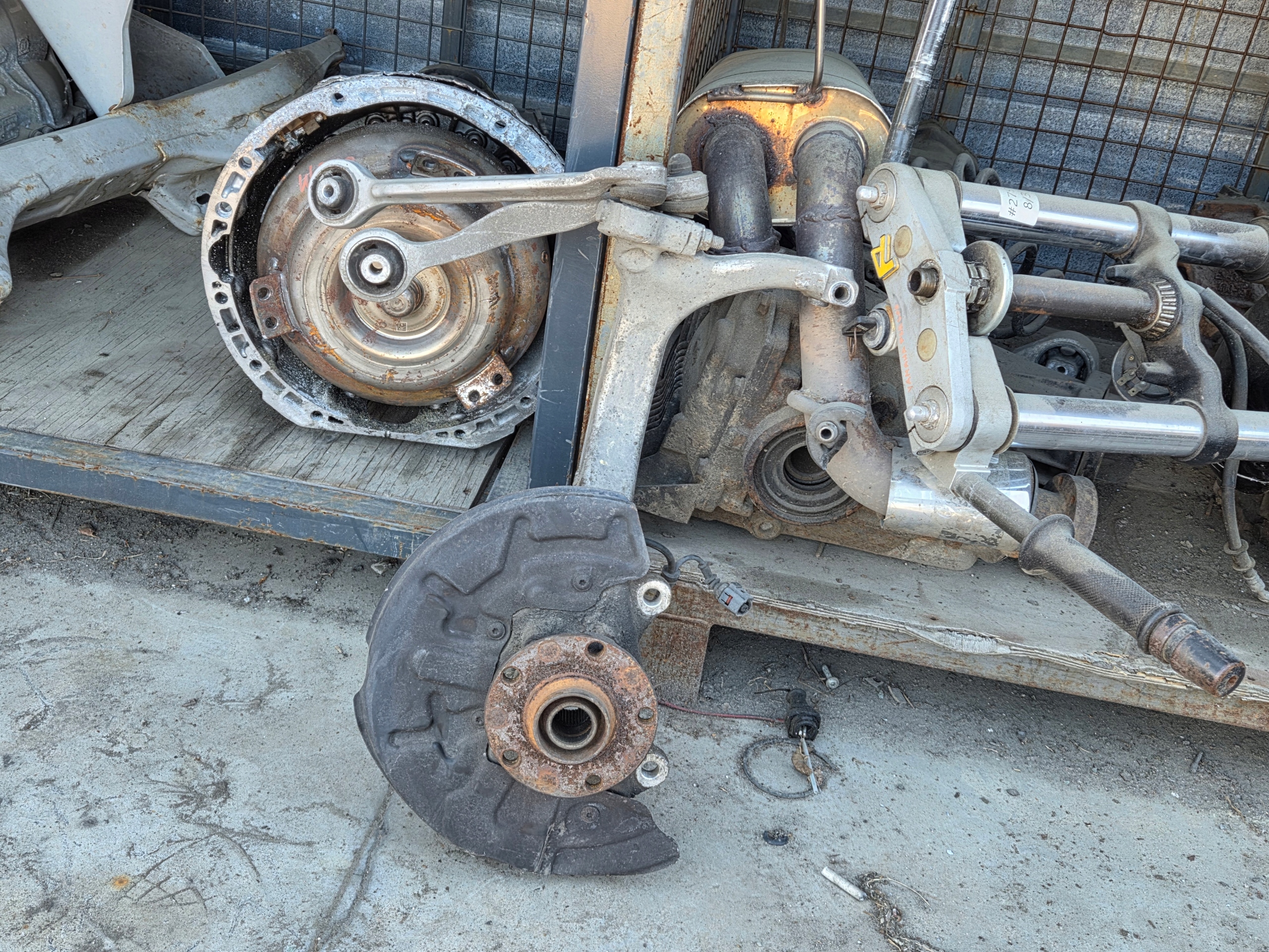 AUDI A4 B6 2.0 Querlenker links vorne image 3