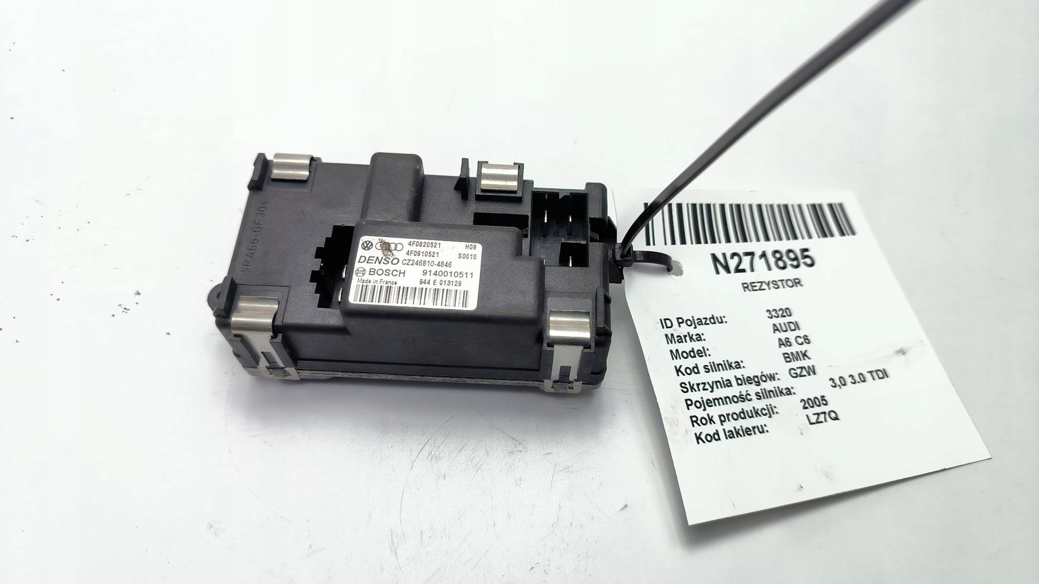 Resistor Audi OE 4F0820521 Usado image 2