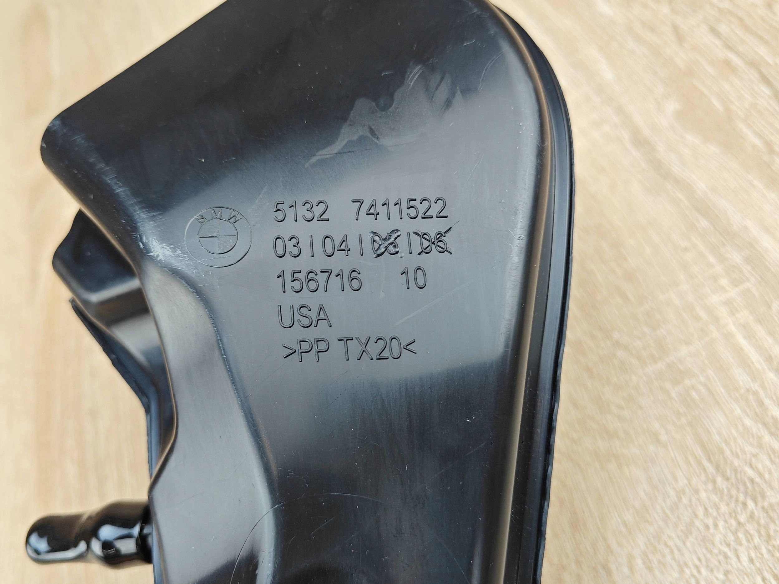 BMW X4 G02 LCI X3 G01 Wasserablaufkanal rechts image 4
