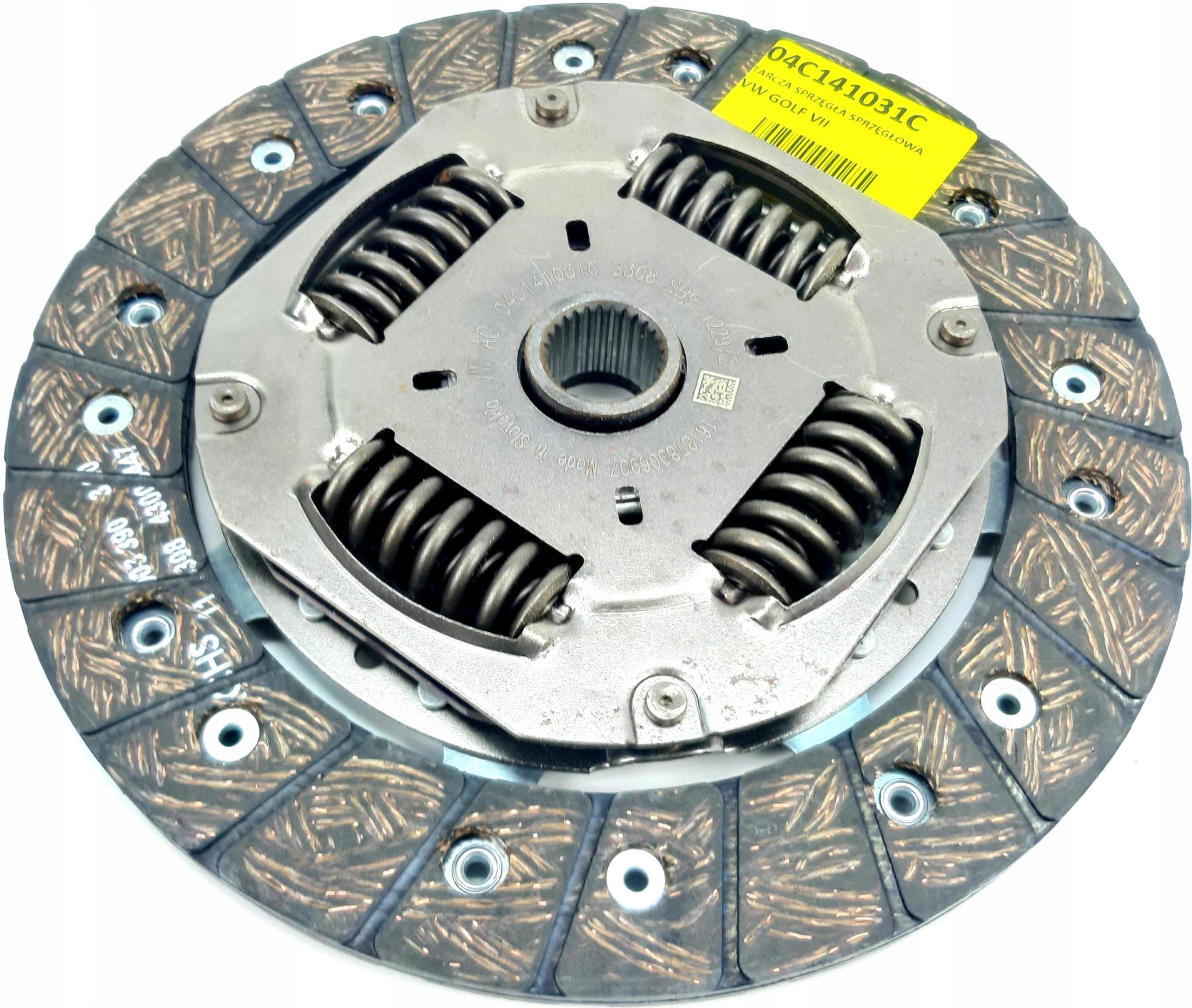 Disque d'embrayage VW Golf VII 04C141031C image 2