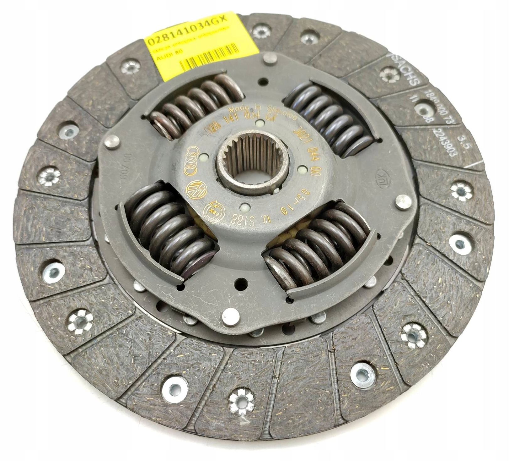 Disque d'embrayage Audi 80 028141034GX image 2