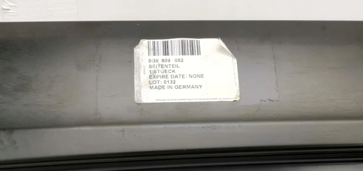 Panel lateral VW Golf VII 5G9809052 image 4