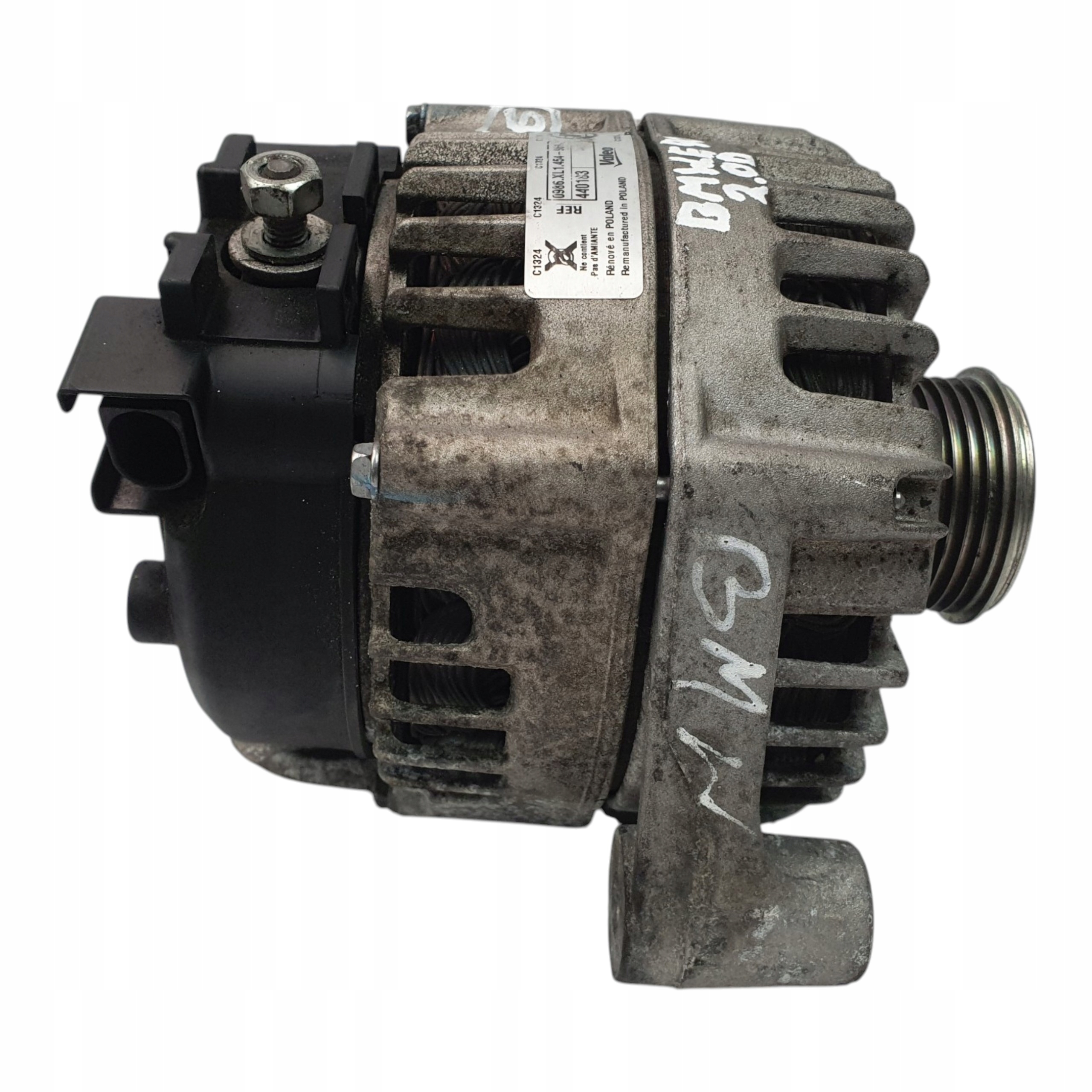 Alternateur BMW E60 E61 E87 E90 E91 2.0 D Valeo 0986XL1454-961 image 3