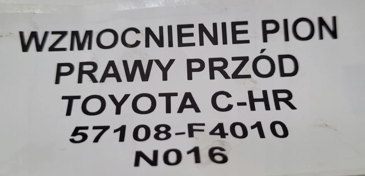 Toyota CHR Ponta Longarina Esquerda Dianteira image 6