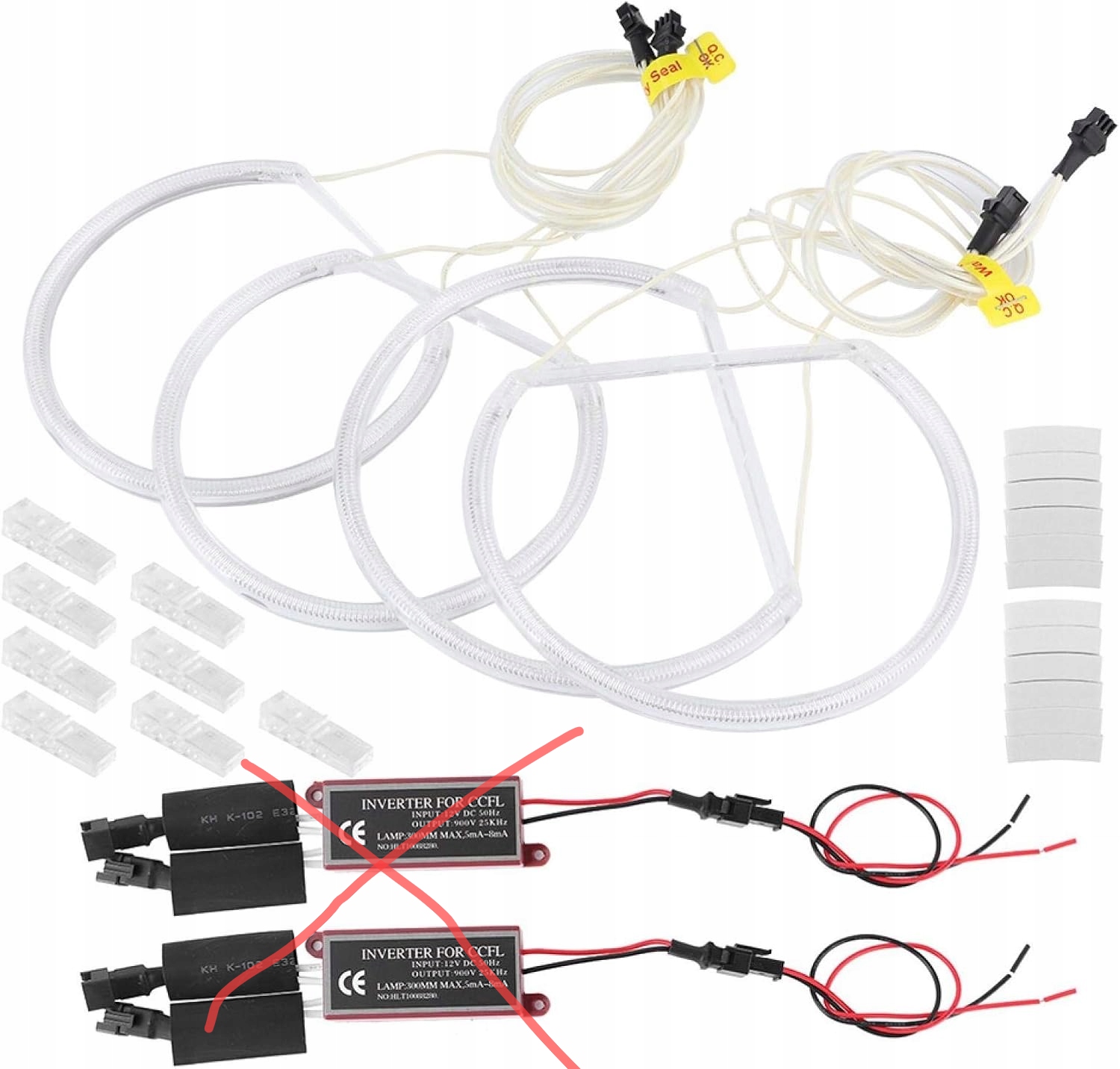 LED Angel Eyes Halo Light Rings for Car