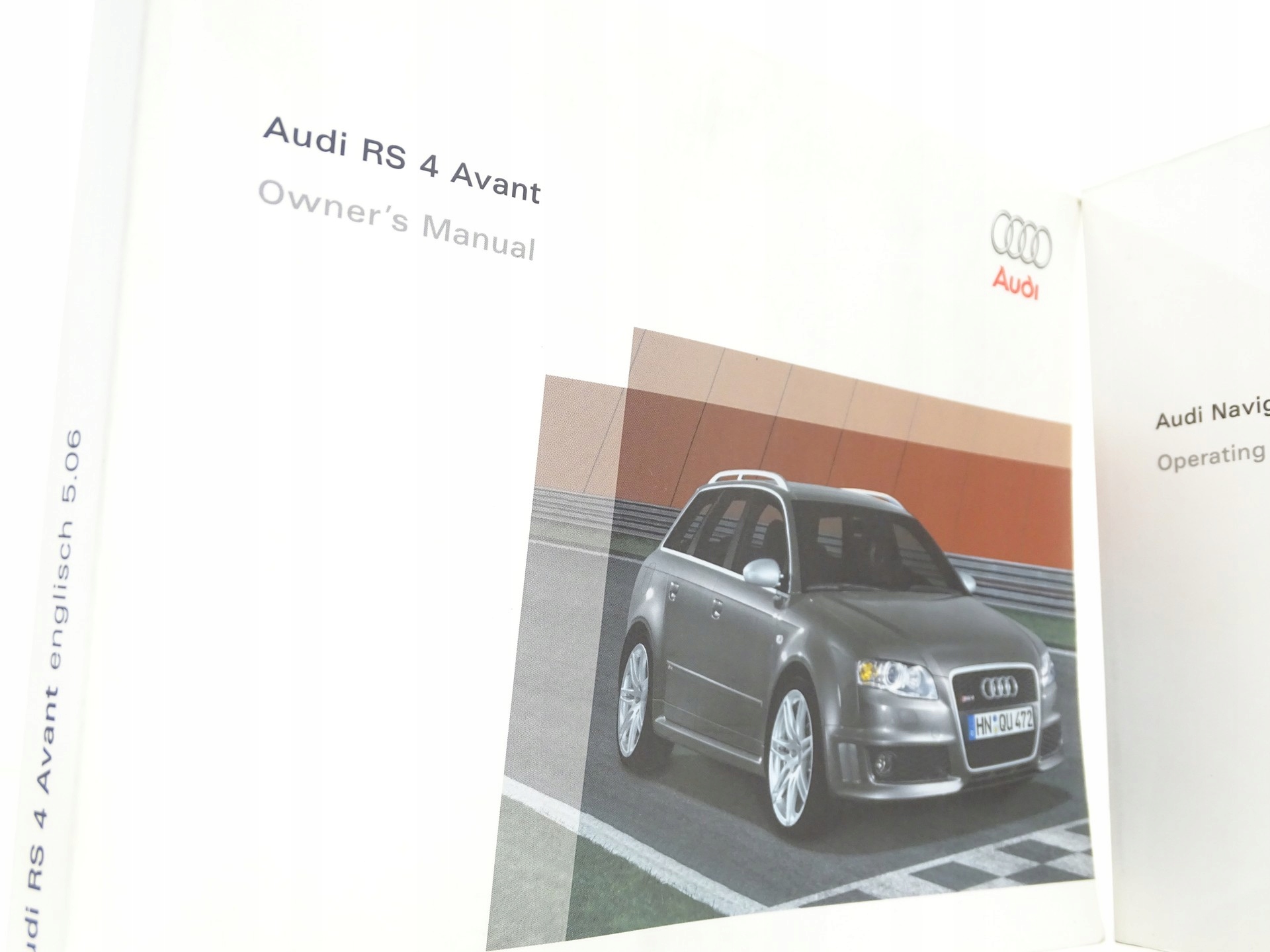 SERVICE BOOK INSTRUCTIONS ON AUDI RS4 AVANT image 3