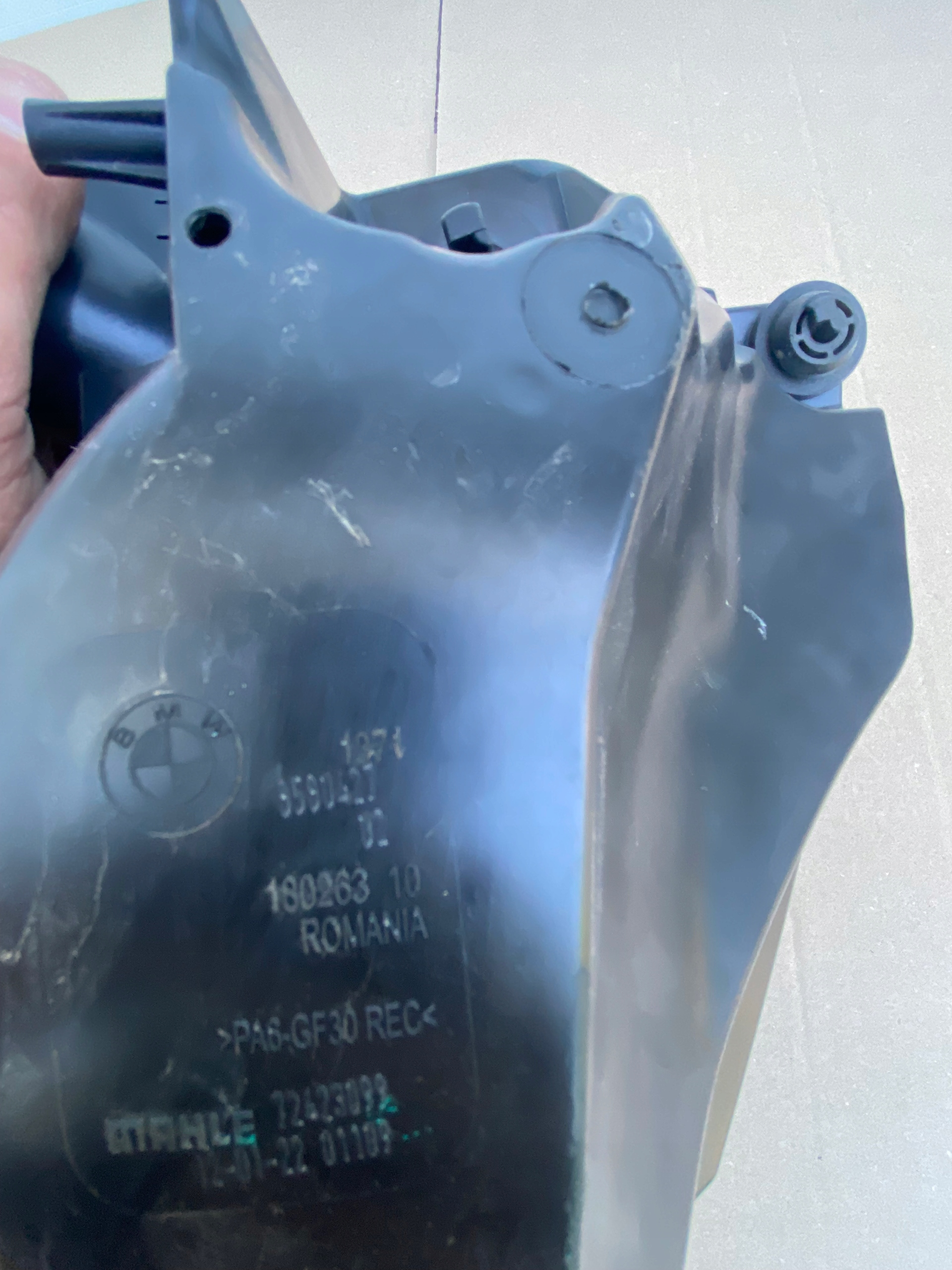 BMW G20 G21 G22 G23 G26 Boîtier filtre à air résonateur débitmètre image 5