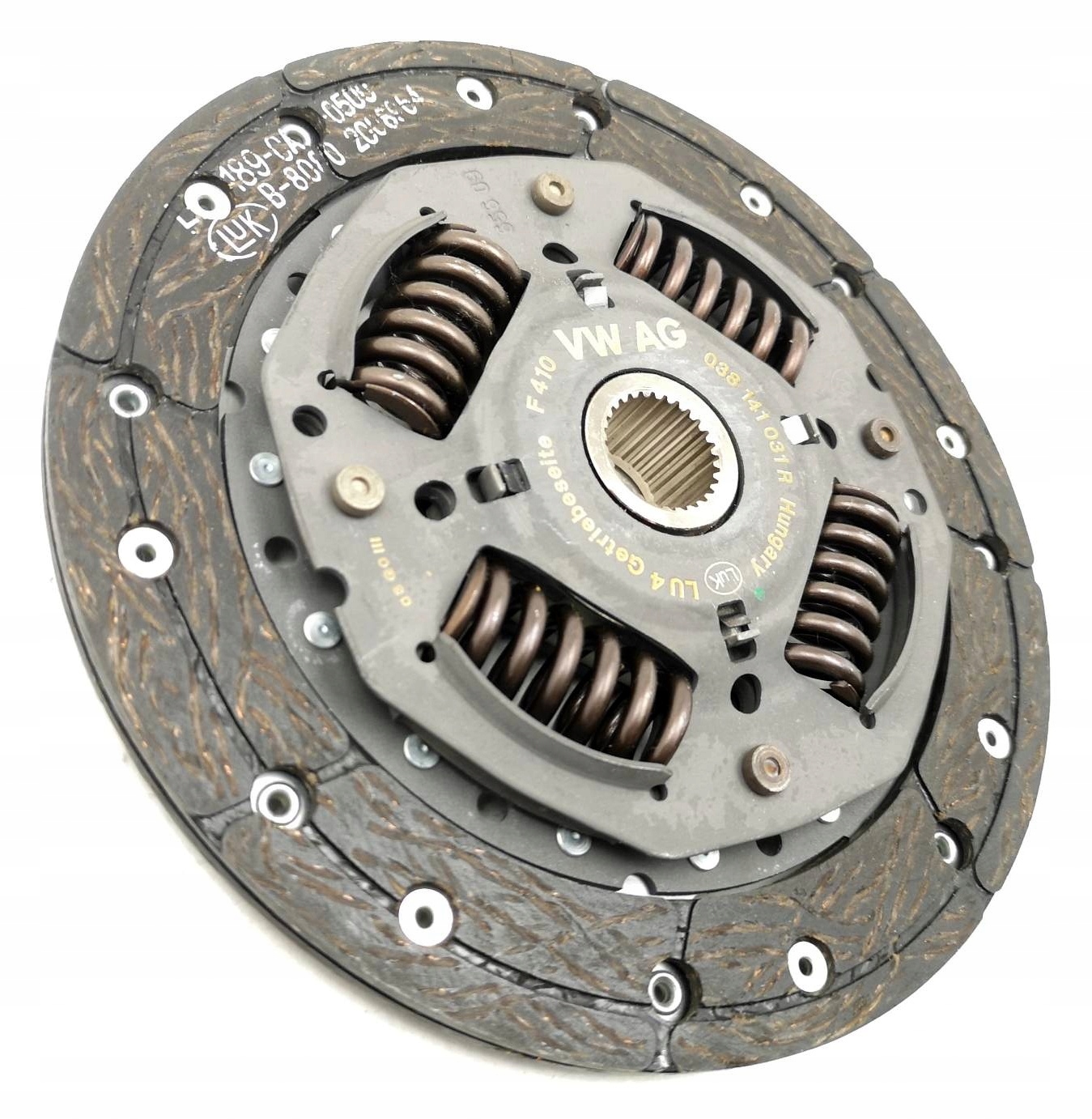 Disco de embrague VW Polo 9N 038141031R usado image 5