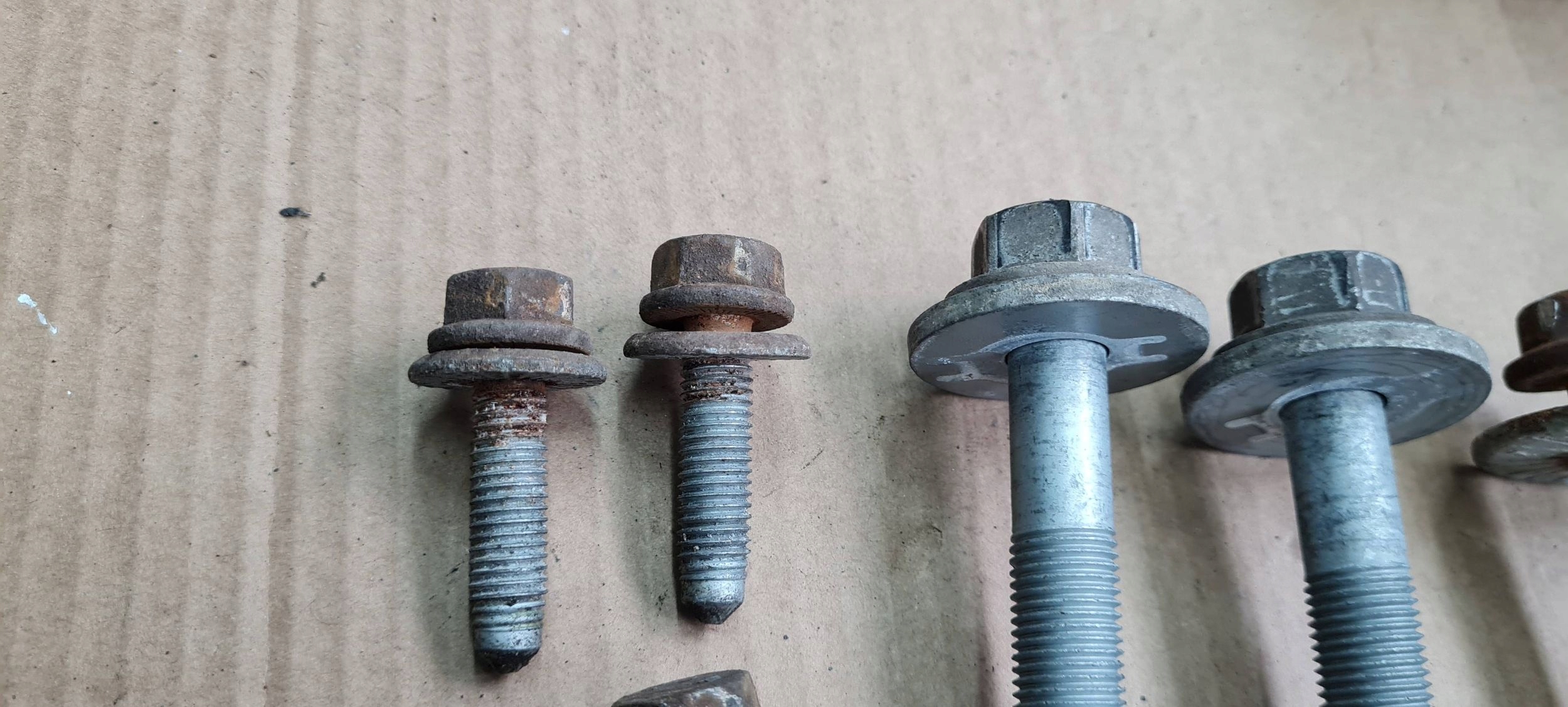 A4 B9 8W S4 Rear Suspension Bolts Set S5 8W A5 OEM SRUBYTYLA4B9