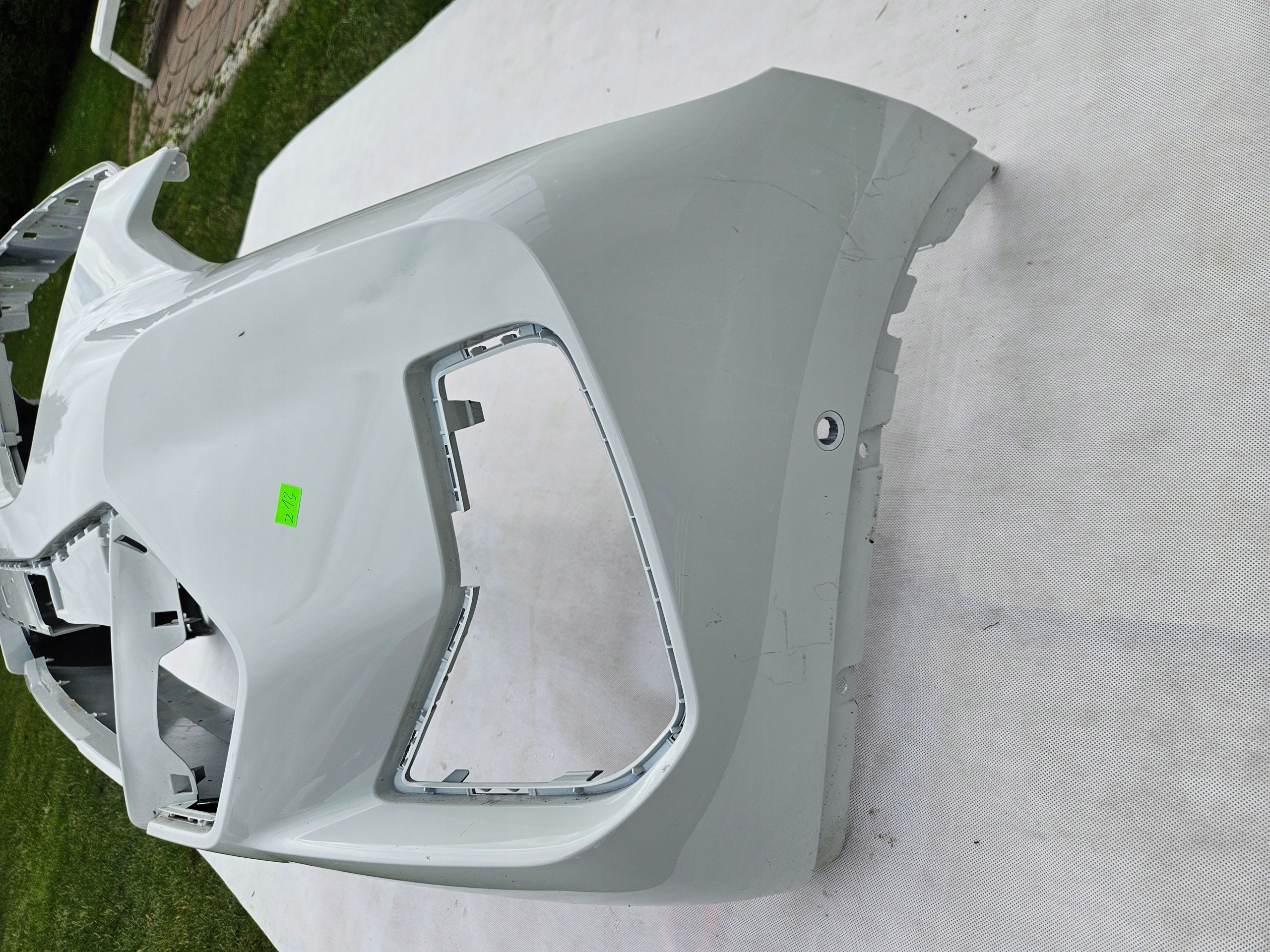 BMW X3 G01 G02 X4 M-PAKET MSP FRÄMRE STÖTFÅNGARE vit ALPINE WHITE image 10