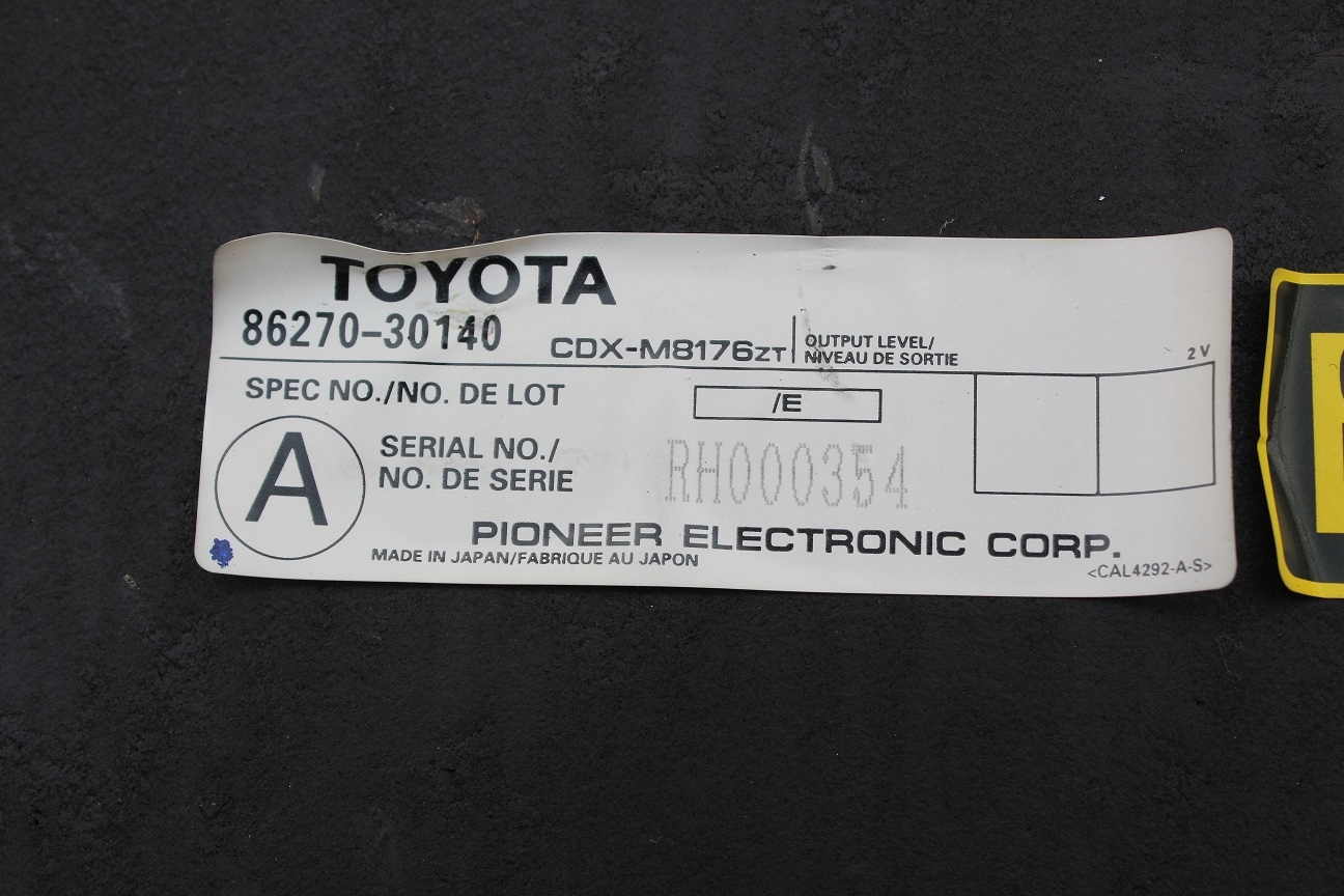 Cambiador CD Lexus GS II mk2 86270-30140 image 4