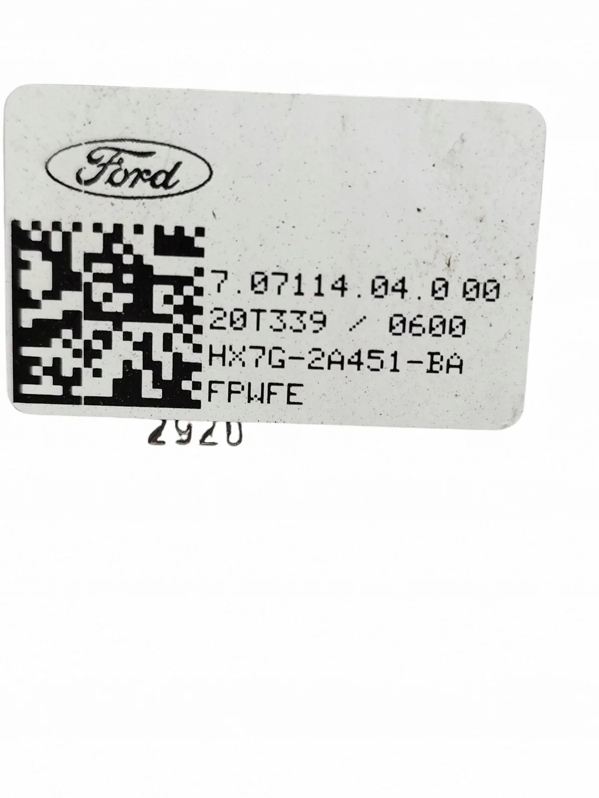 Vakuum pump Ford Bronco HX7G2A451BA image 3