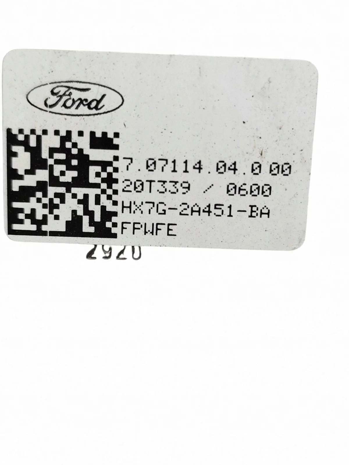 Vakuum pump Ford Bronco HX7G2A451BA image 4