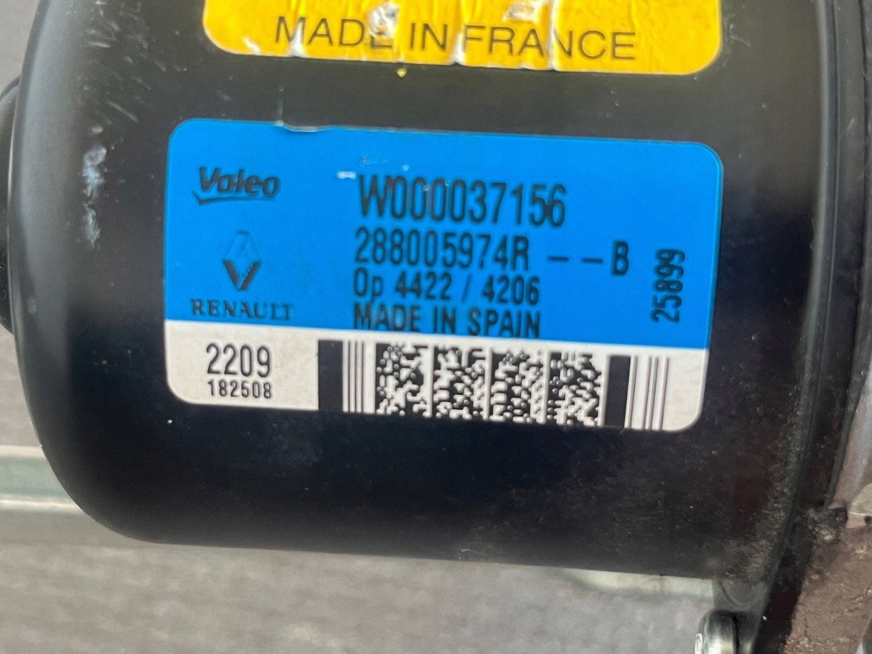 OE pyyhkijänmekanismi Renault Megane IV 288005974R image 9
