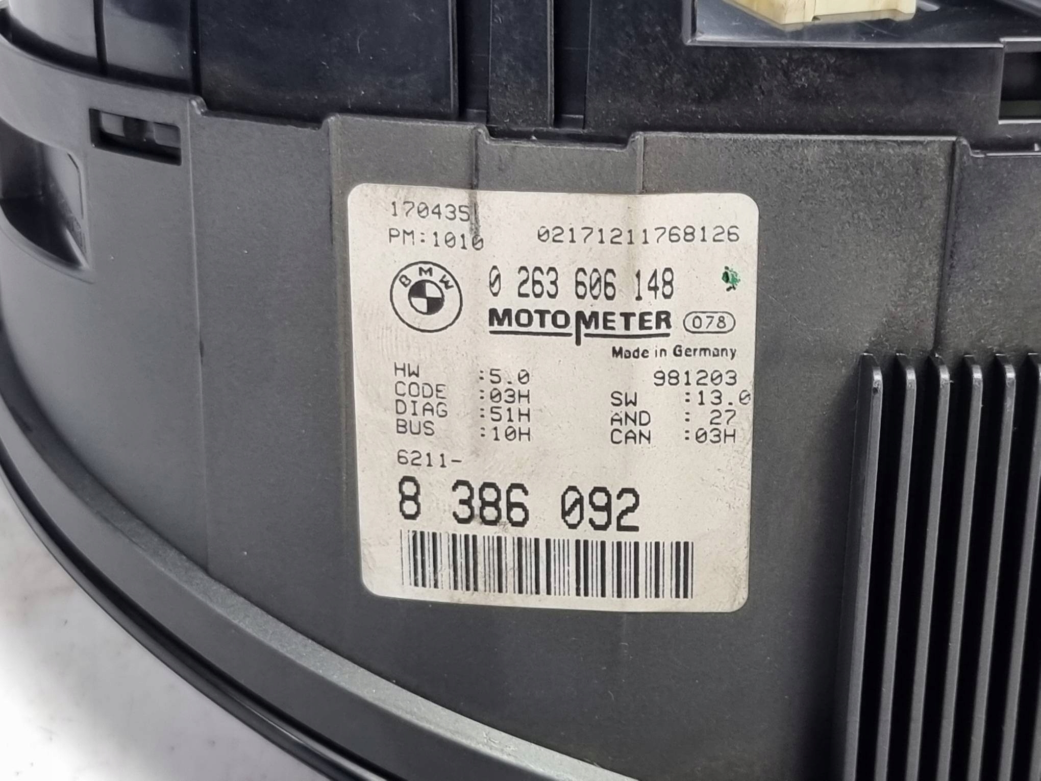 Compteur BMW E46 Lift OEM 0263606148 image 3