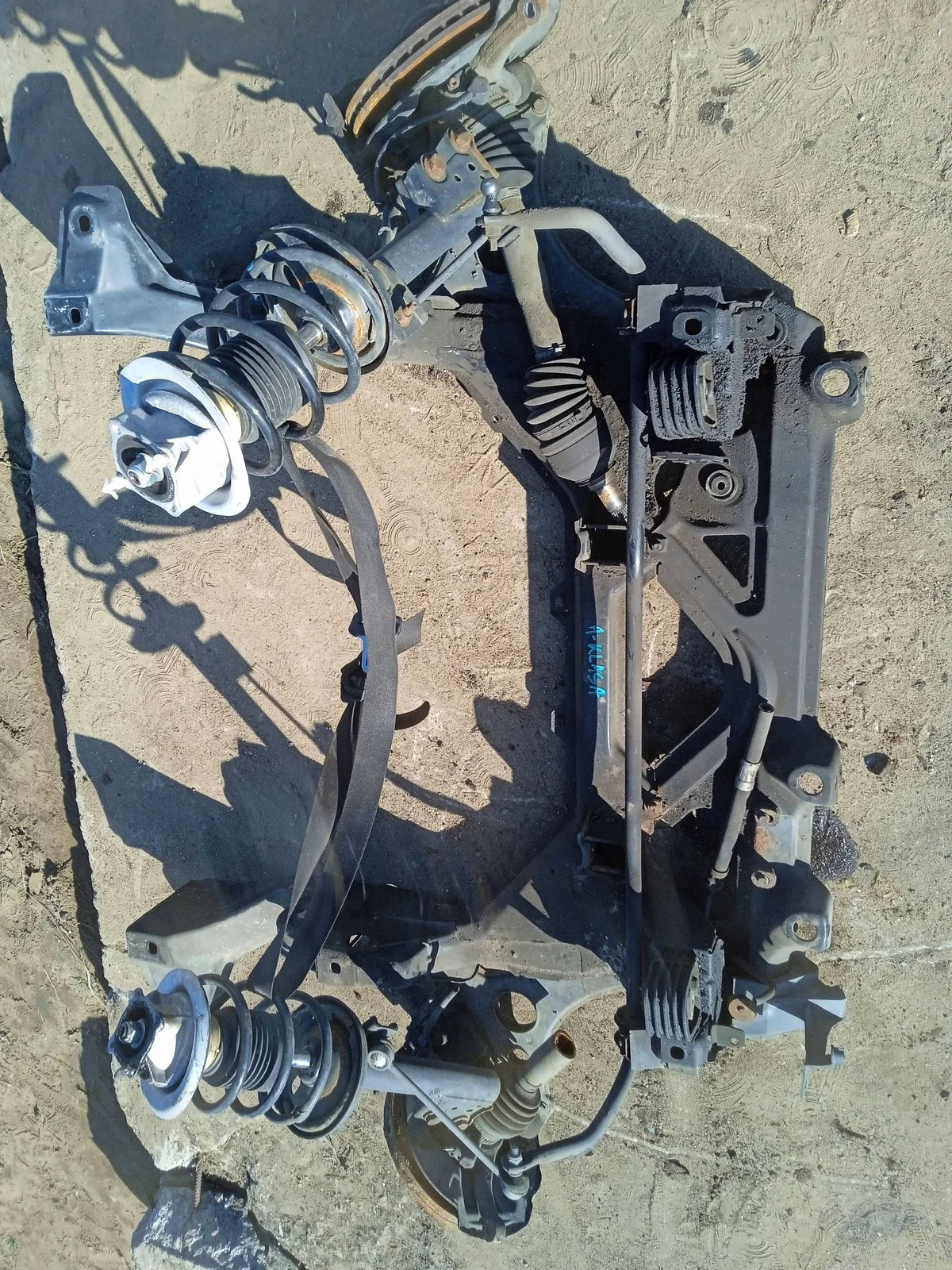 Traversa anteriore Mercedes Classe A W168