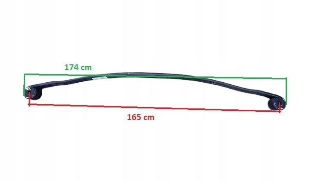Mola com bucha de montagem 67129000 para Iveco image 10