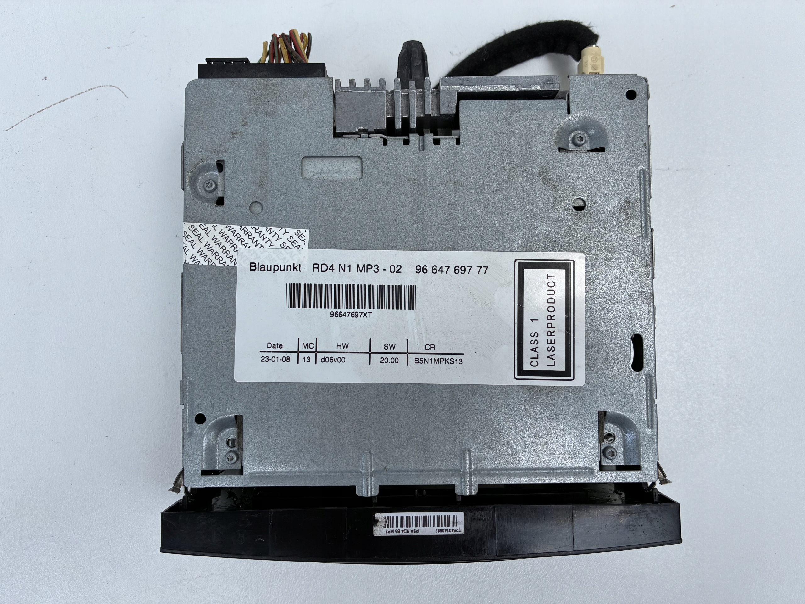 Radio CD MP3 Citroen C2 C3 C4 C5 C6 C8 Berlingo / Peugeot 207 307 Partner image 5