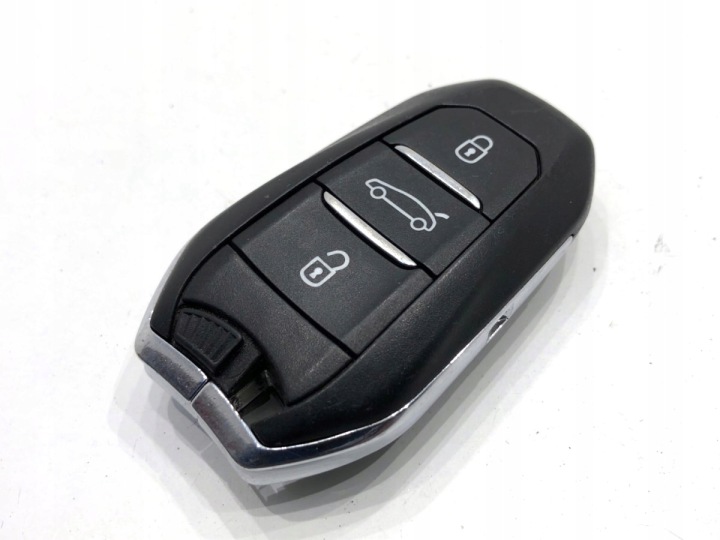 Chave piloto DS DS 4 / DS 4 Crossback 15-18 imobilizador, remoto