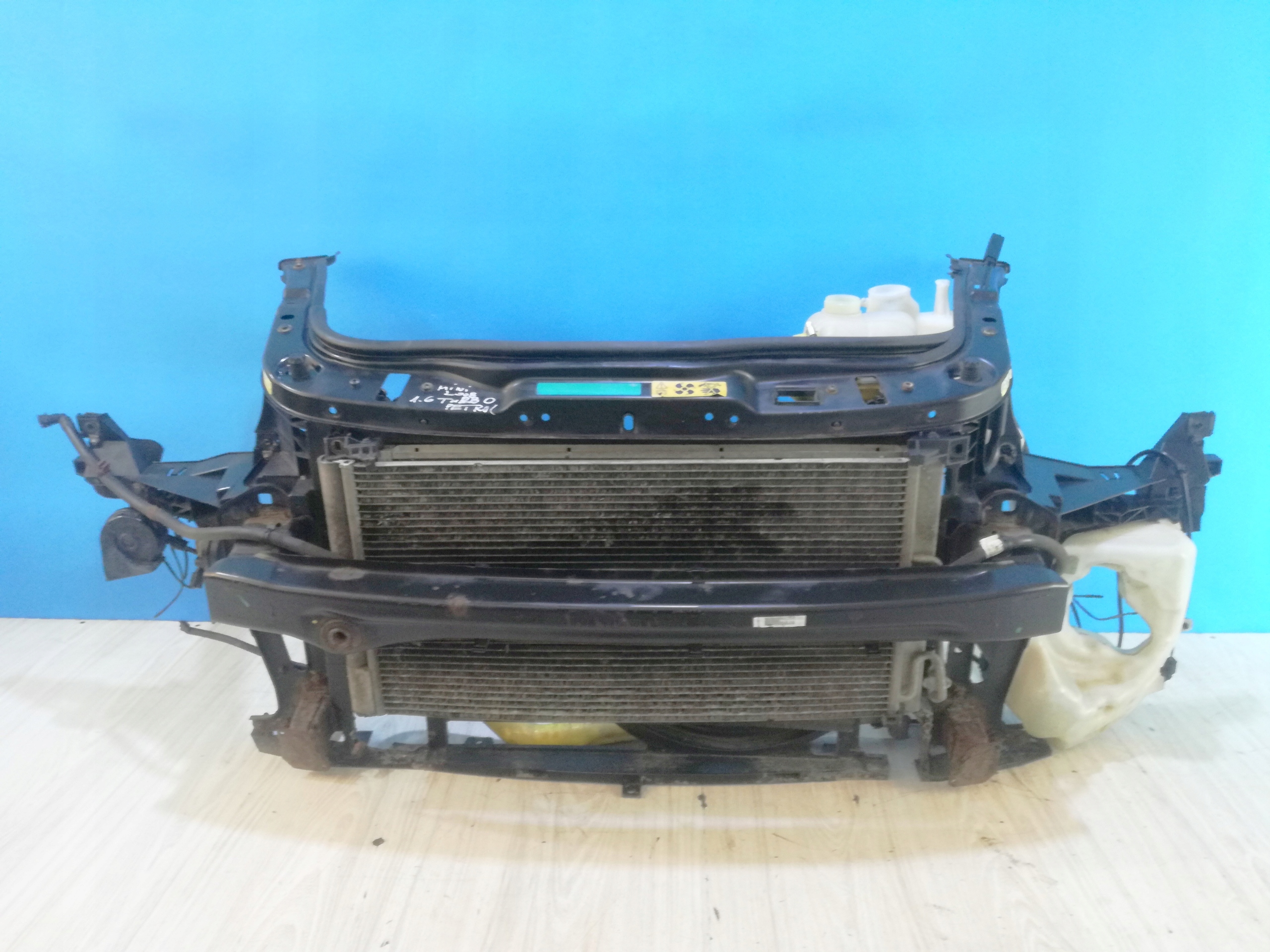 Mini Cooper R55 R56 R57 R58 1.6 T reforço suporte radiador Gasolina 07/10 image 2