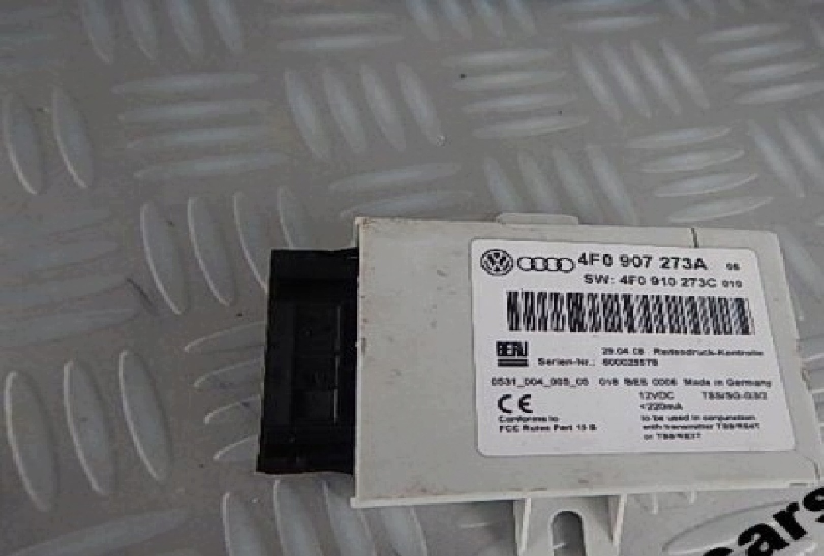 Capteur Pression Pneus Audi Q7 4L 06- 4F0907273A