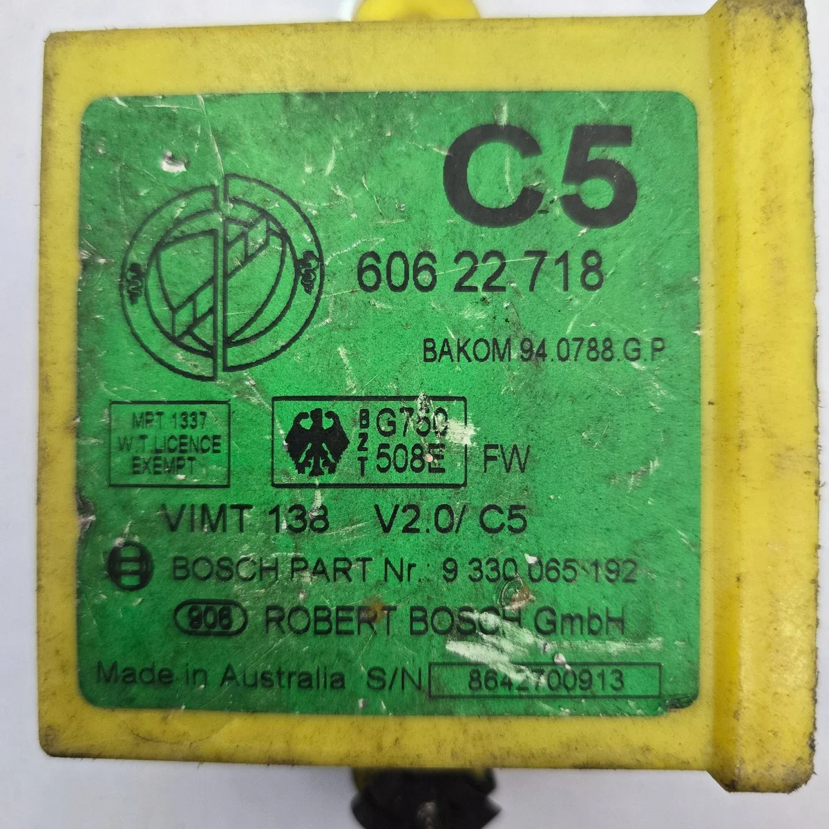 Module verrouillage central Alfa Romeo 145 146 image 4