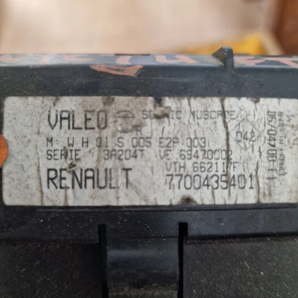 Panneau de ventilation Renault Scenic I 7700435401 image 5