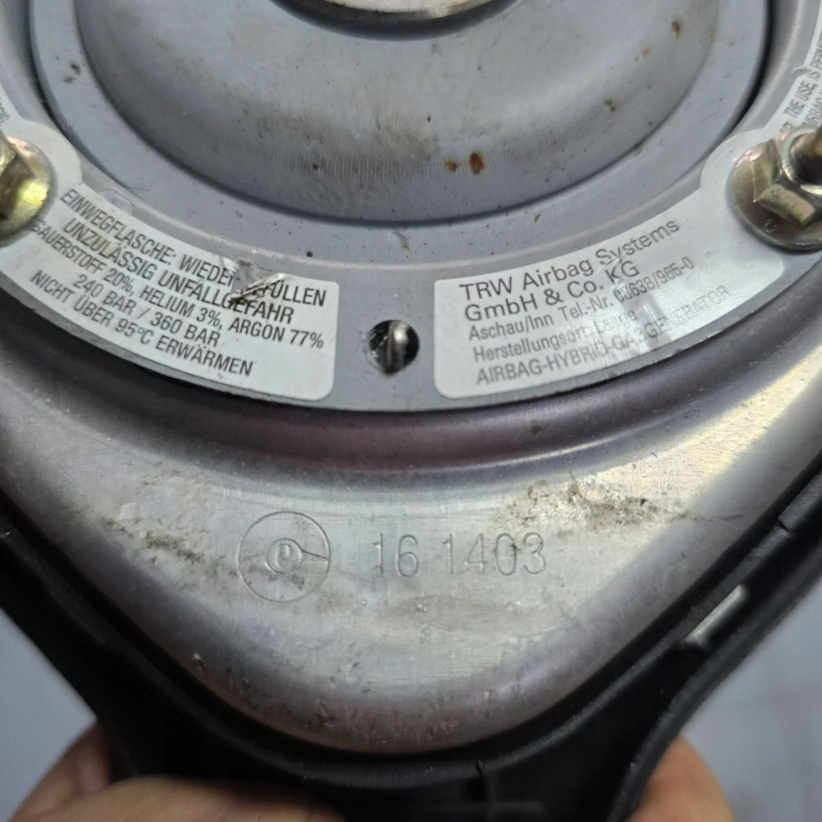 Opel Zafira A Airbag ohjauspyörään 161403 image 4