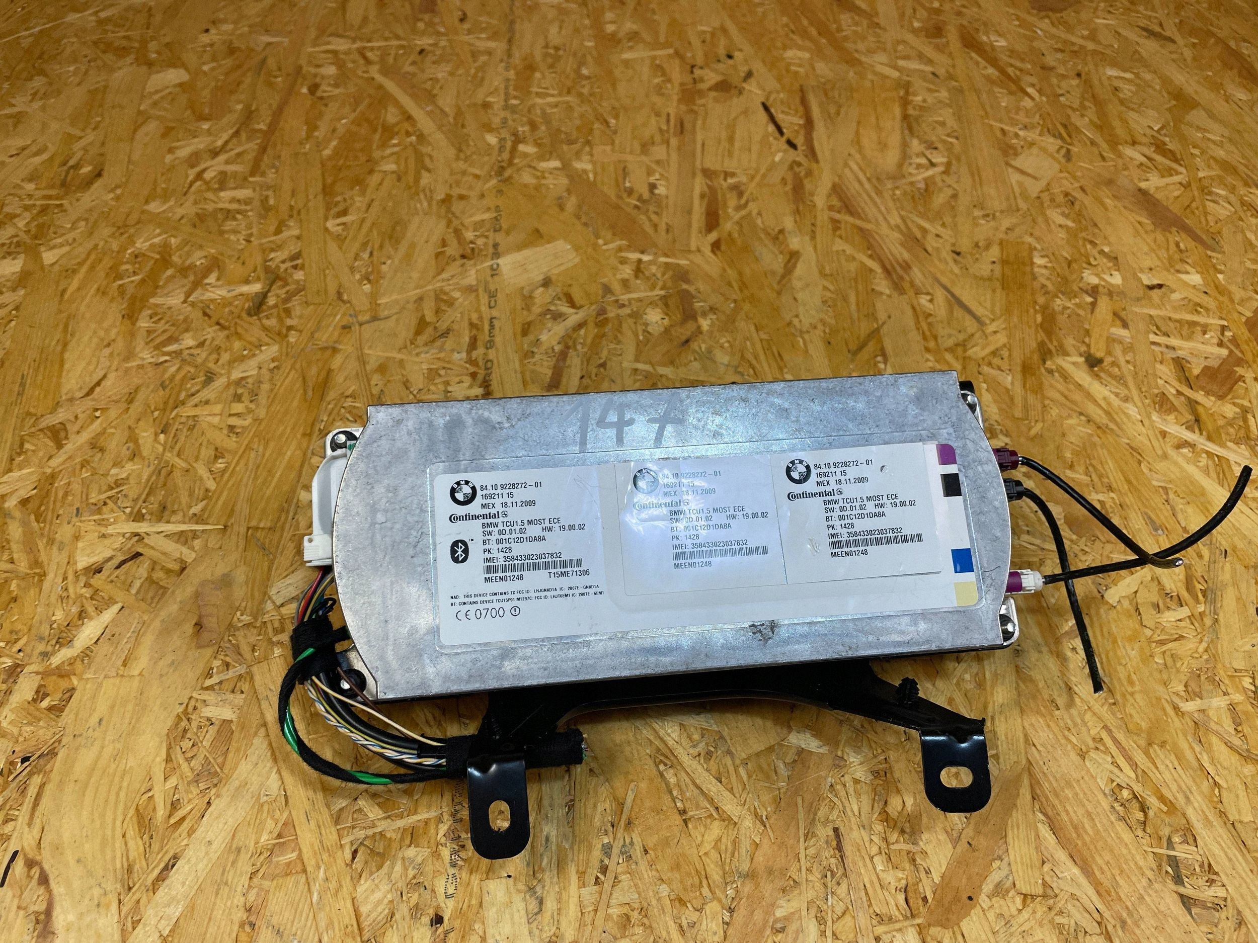 Module Bluetooth BMW 7 F01 F02 9228272 image 2
