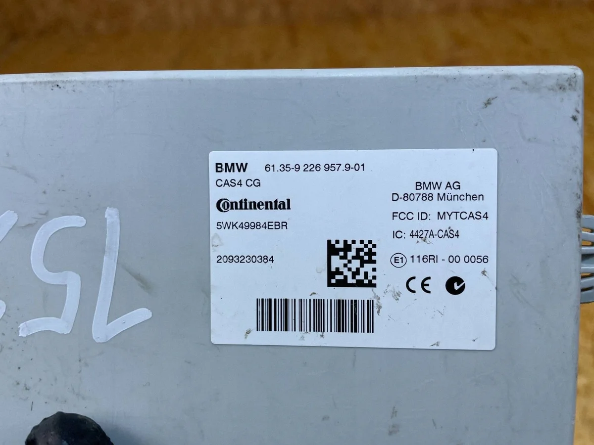 Steuergerät CAS4 BMW 7 F01 F02 9226957 image 9