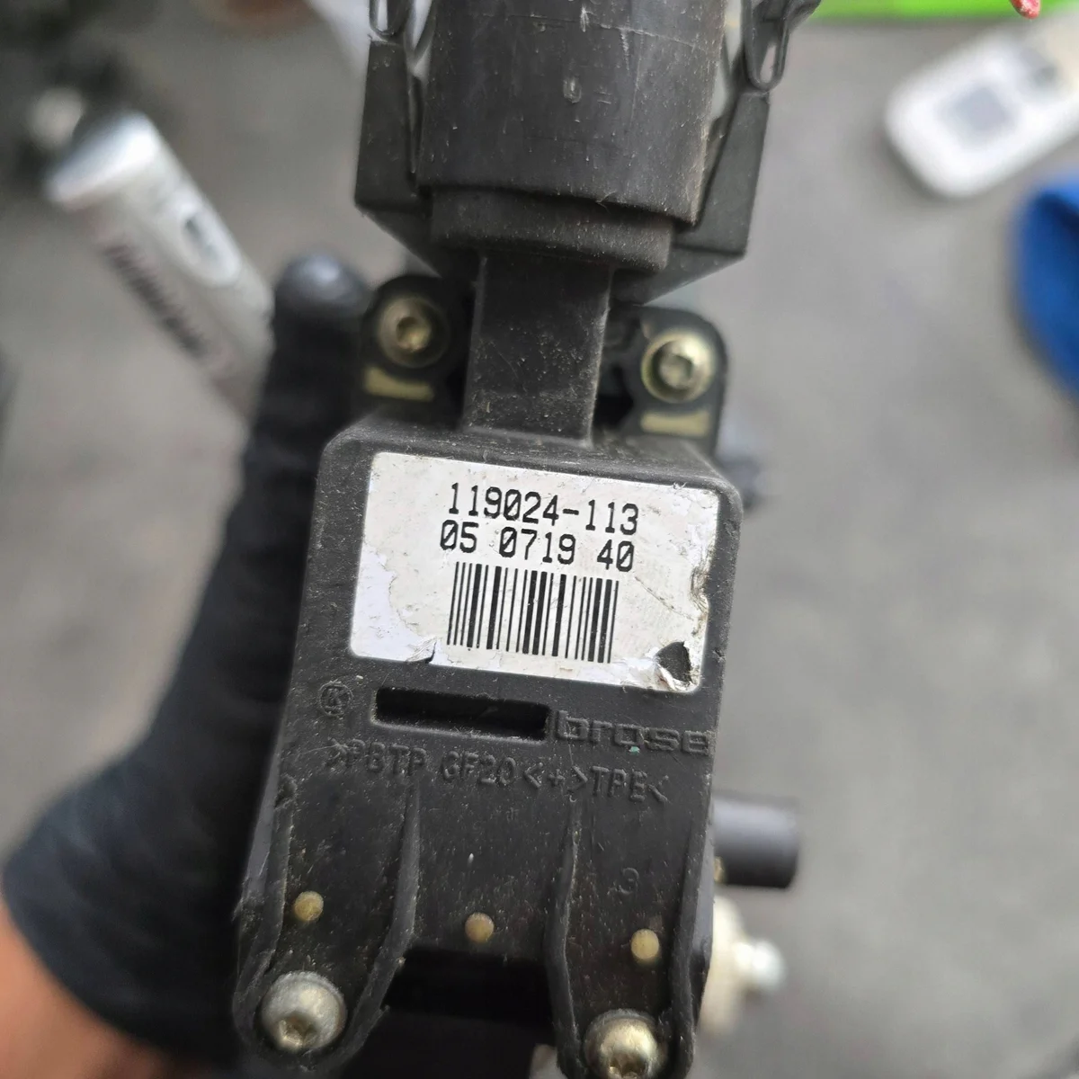Motor Vidro Audi A3 8L Esquerdo Traseiro Usado image 3