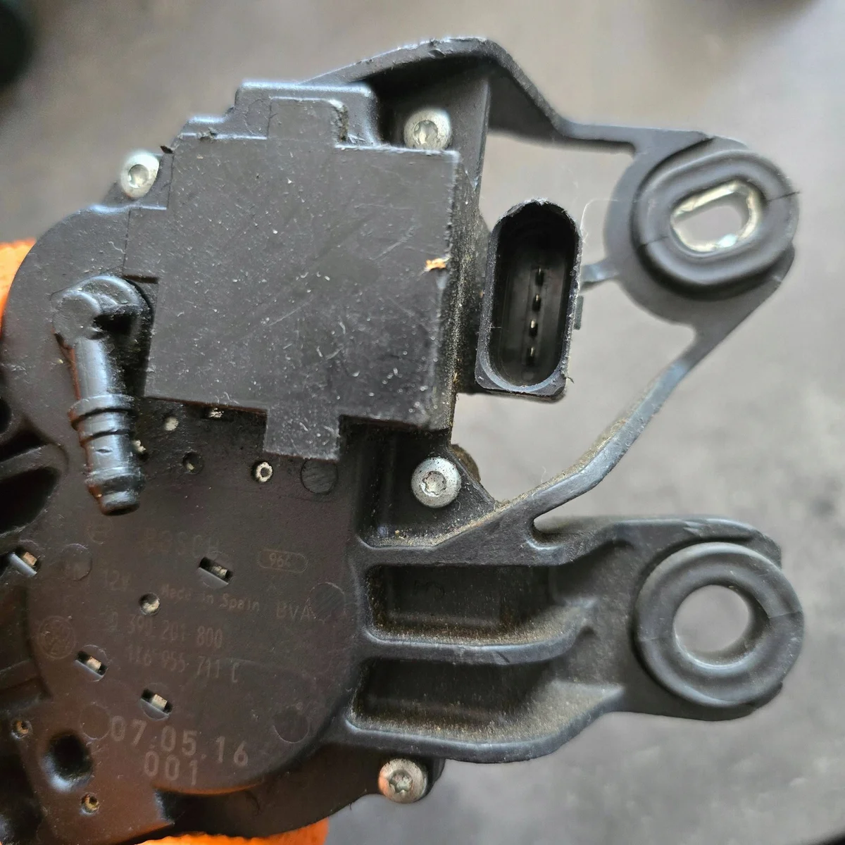 VW 1K6955711C lasinpyyhkijän moottori image 3