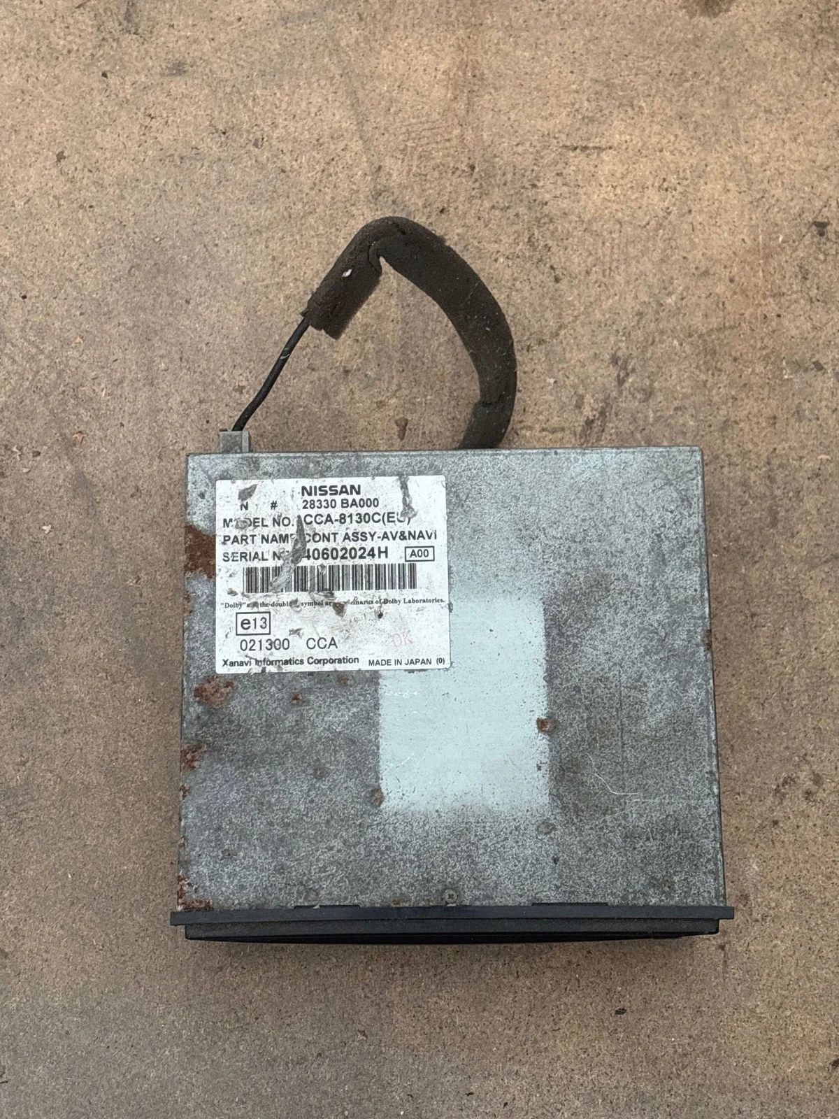 Nissan Primera 2006 Chargeur CD 28330BA000 image 3