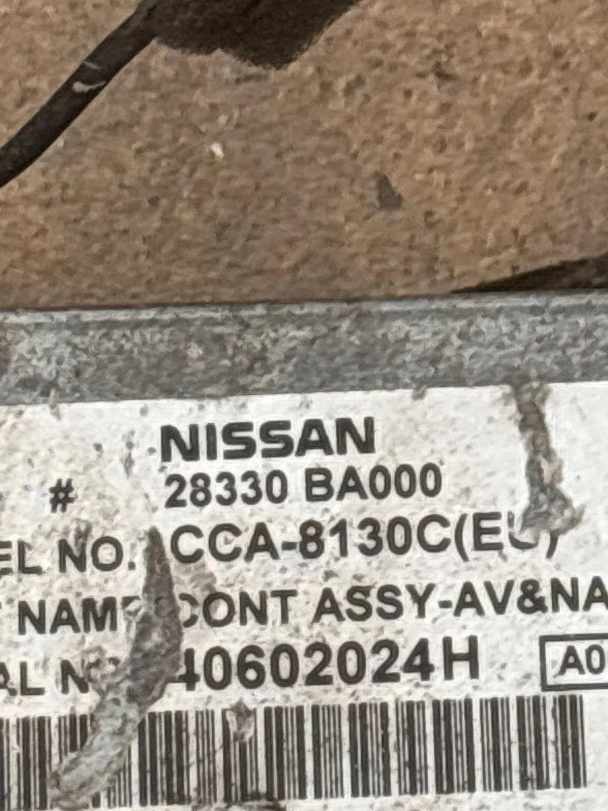 Nissan Primera 2006 Chargeur CD 28330BA000 image 5