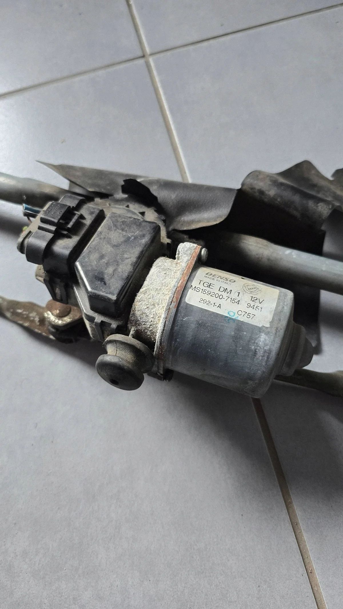 Fiat Panda II Wischermotor gebraucht image 3