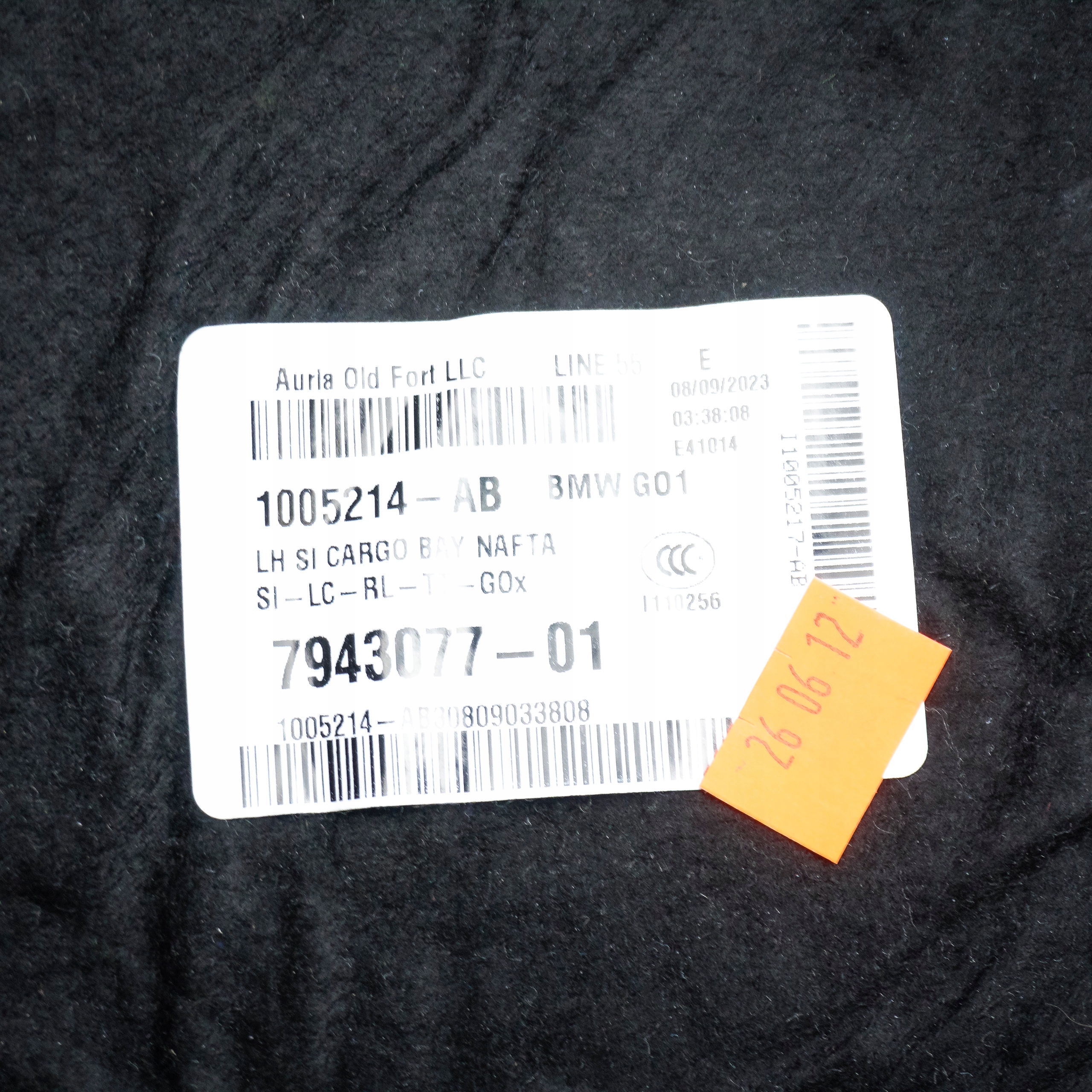 BMW X3 G01 links bagageruimtebekleding 51487943077 image 5