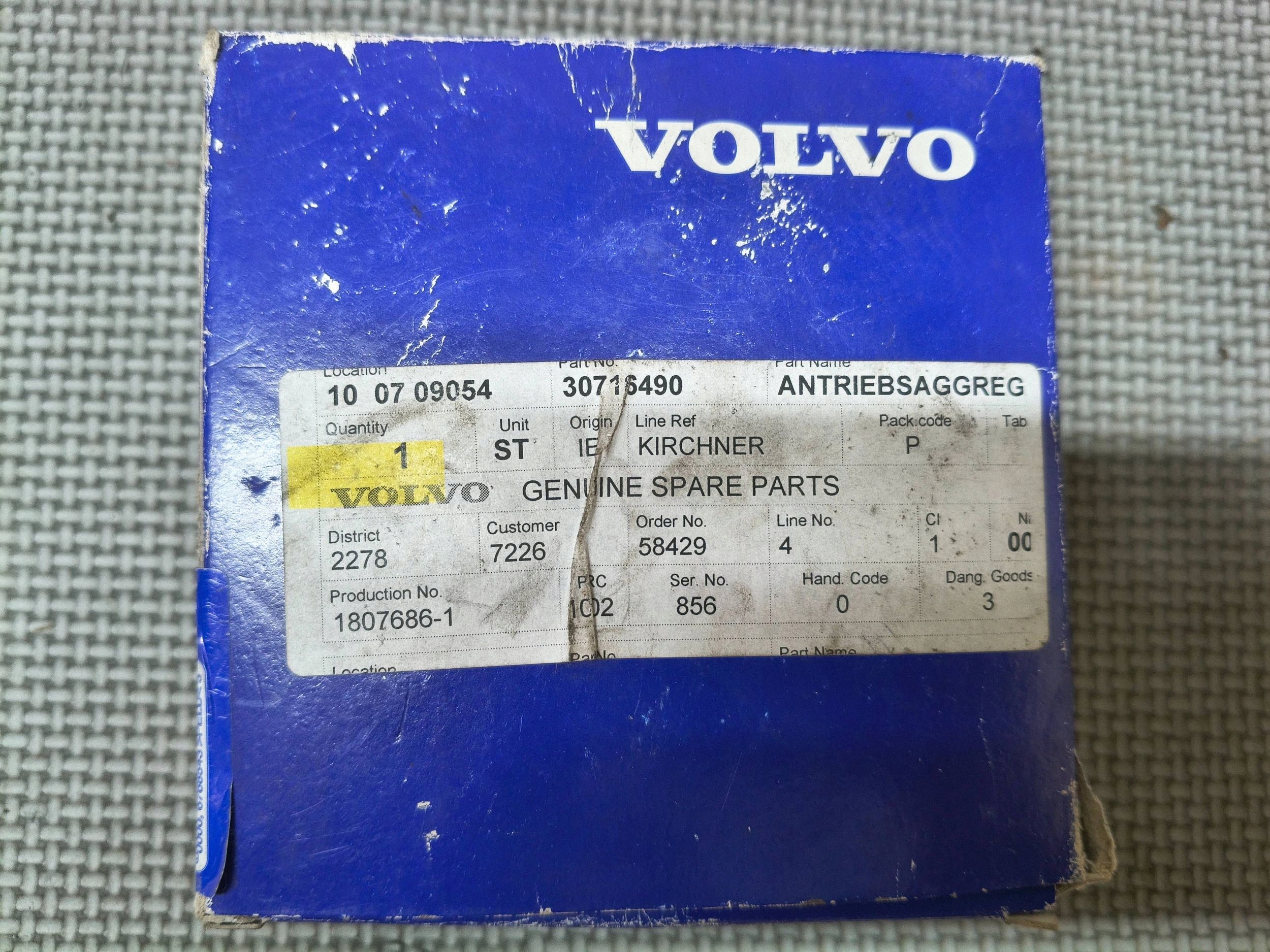 Volvo XC70 XC90 Espelho Motor OE 30716490 image 3
