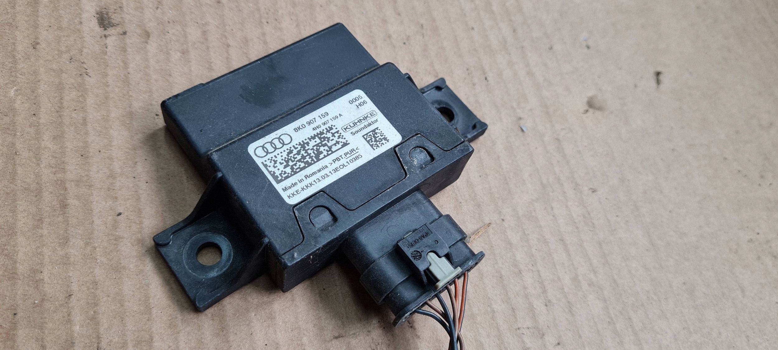 S5 8T A5 Lift Exhaust Sound Control Module 8K0907159 4H0907159A image 2