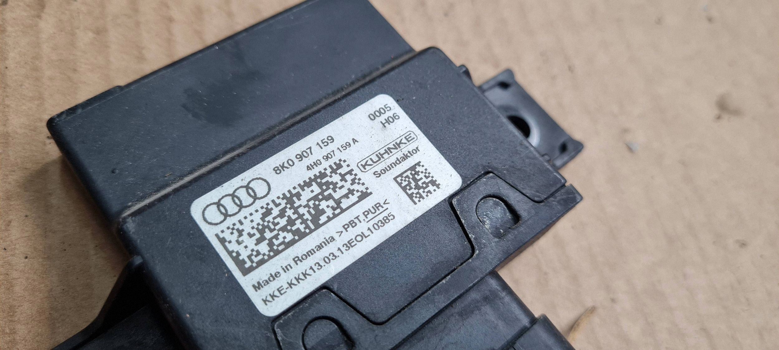 S5 8T A5 Lift Exhaust Sound Control Module 8K0907159 4H0907159A image 4