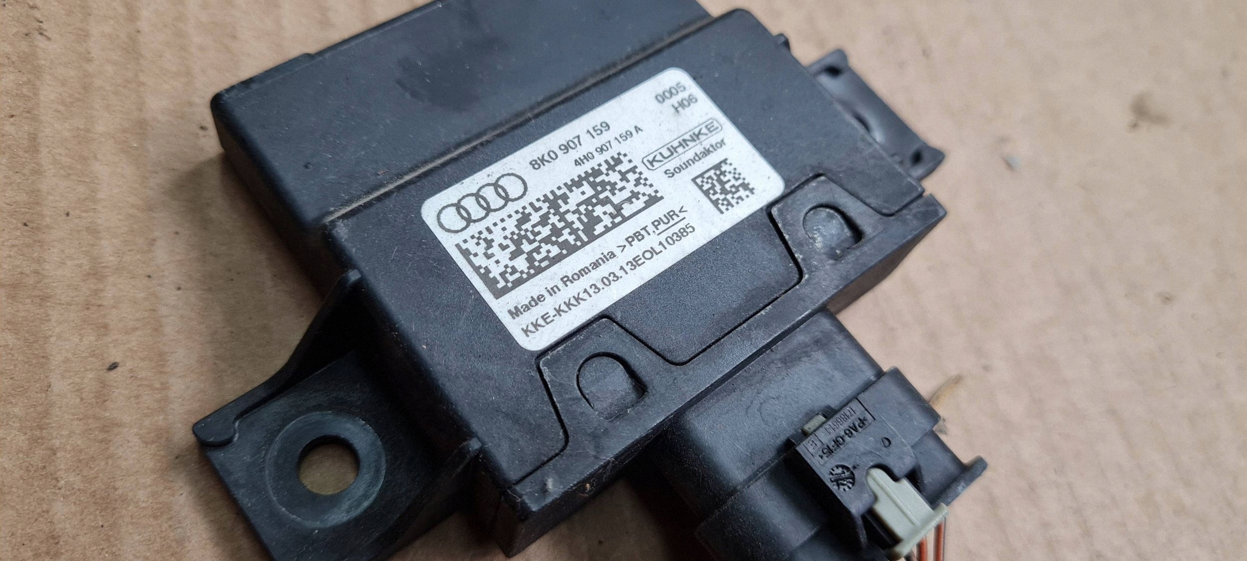 S5 8T A5 Lift Exhaust Sound Control Module 8K0907159 4H0907159A image 5