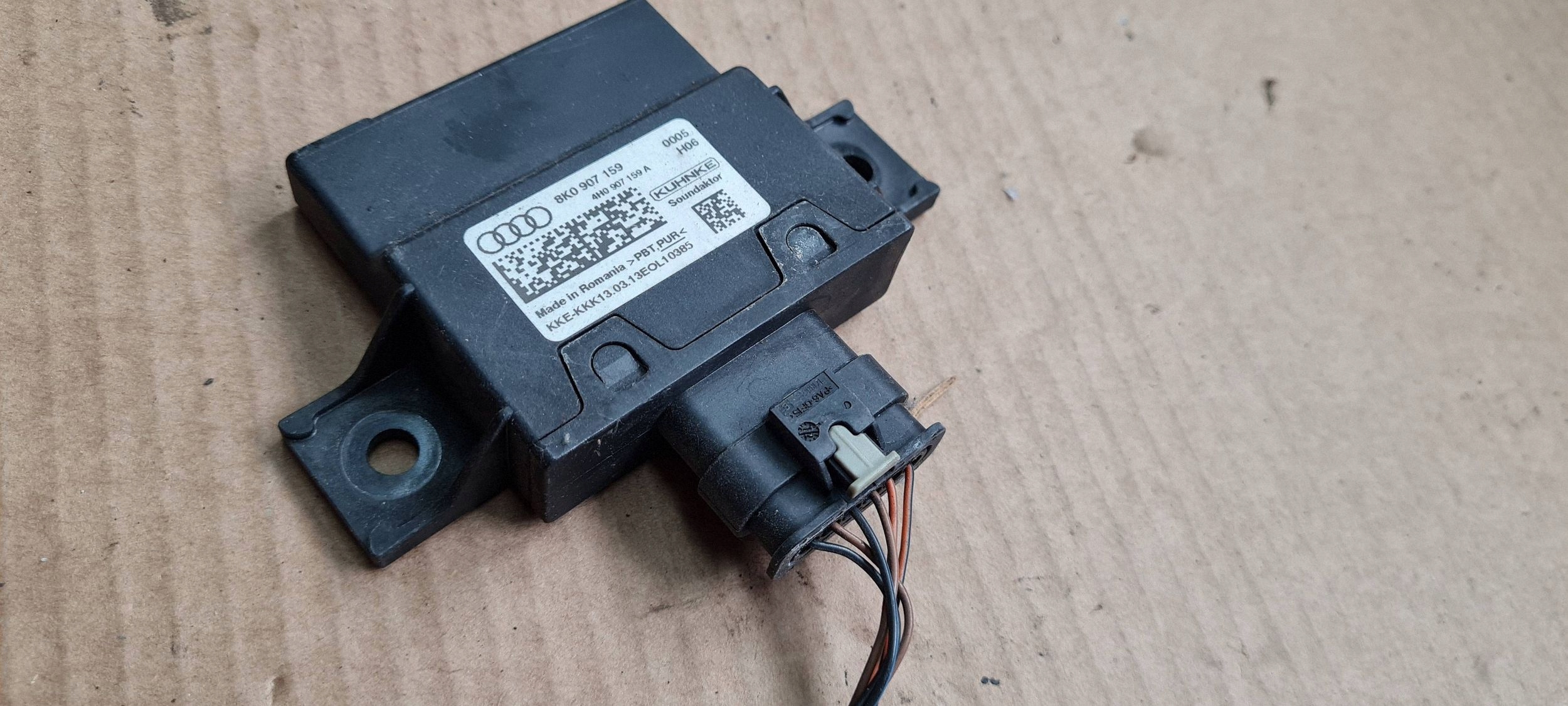 S5 8T A5 Lift Exhaust Sound Control Module 8K0907159 4H0907159A image 6