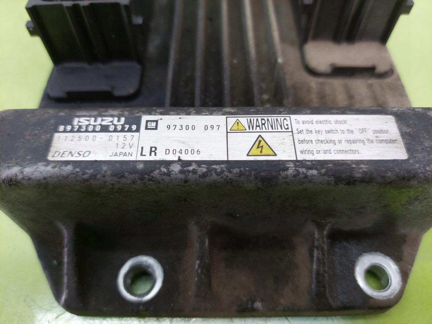 Engine Control Unit Opel Corsa C 1.7 CDTI ISUZU 97300097 897300-0979