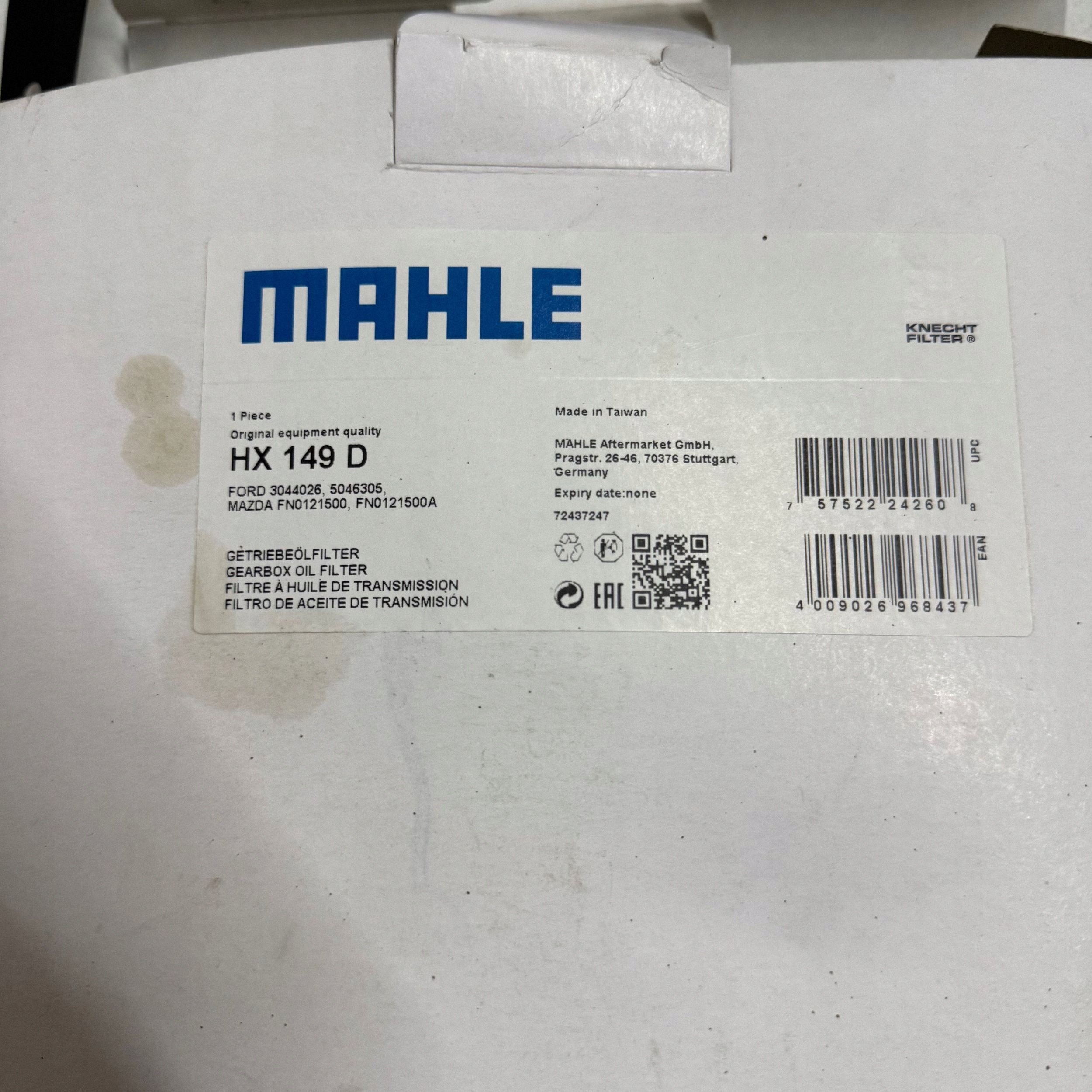 Getriebedichtung Ford C-MAX I HX149D