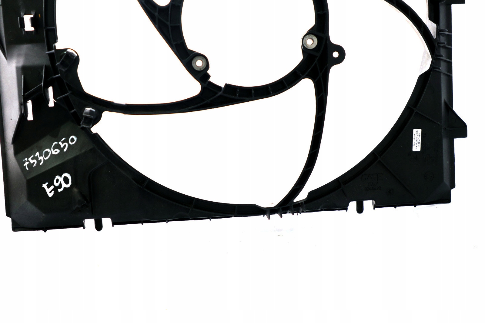 Cache de ventilateur BMW E81 E87 LCI E90 E91 7530650 image 6