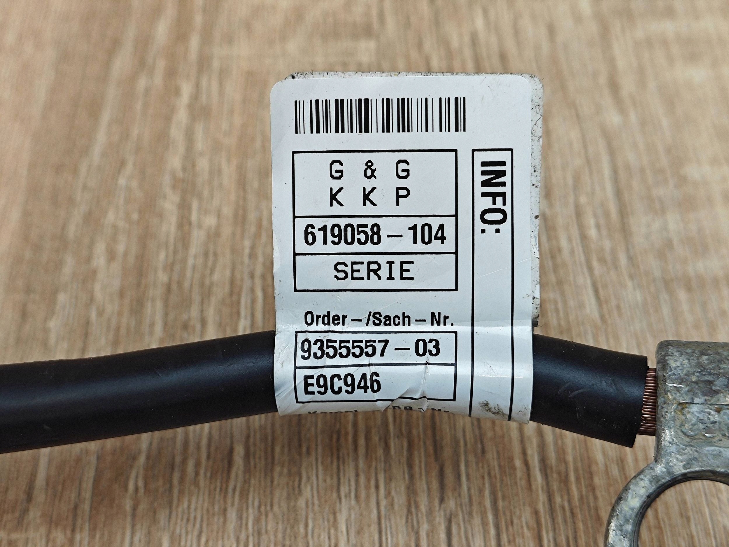 Morsetto Batteria BMW 3.0d G30 G11 OE 9355557 image 4